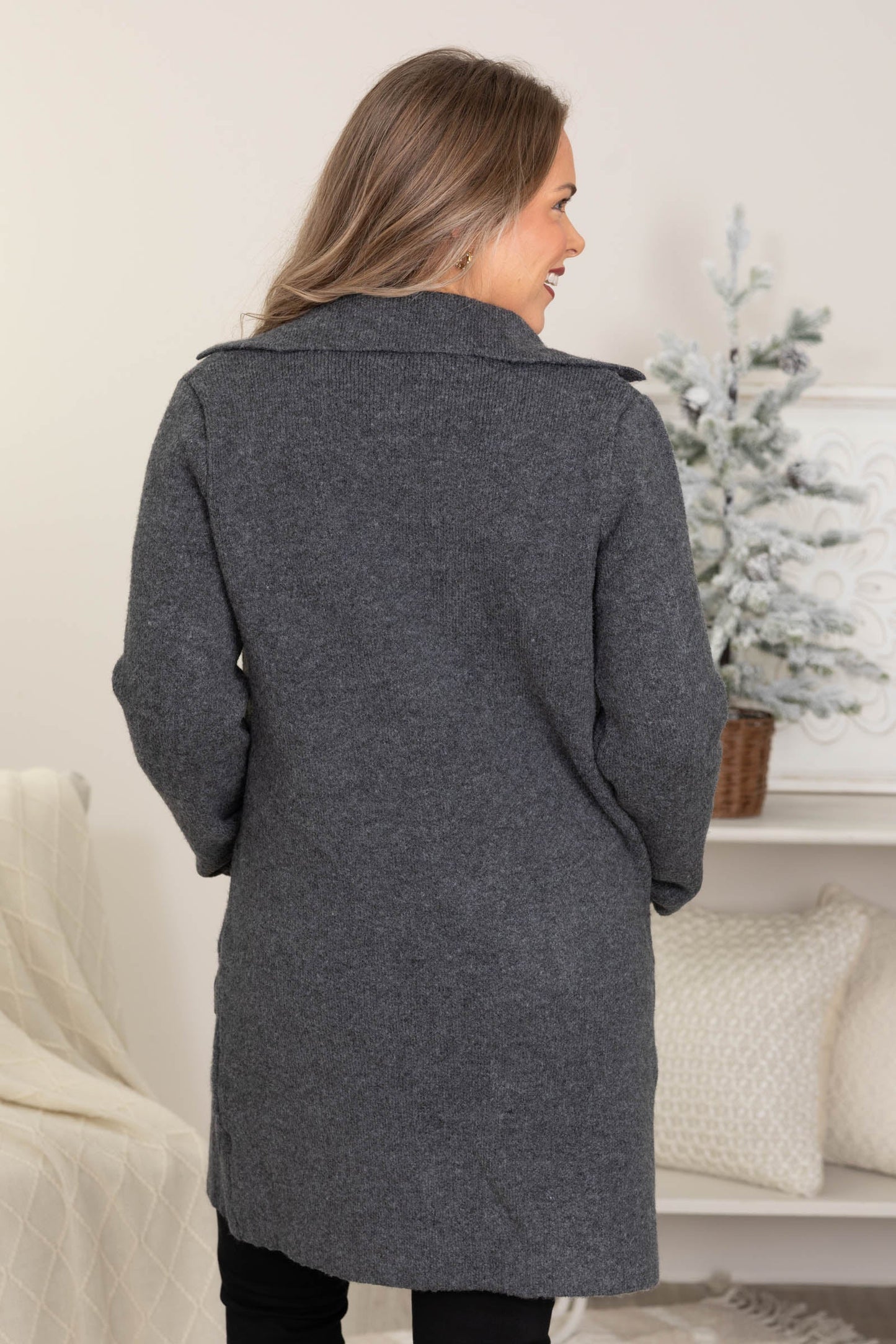 Ultra Soft Two Single Button Coatigans