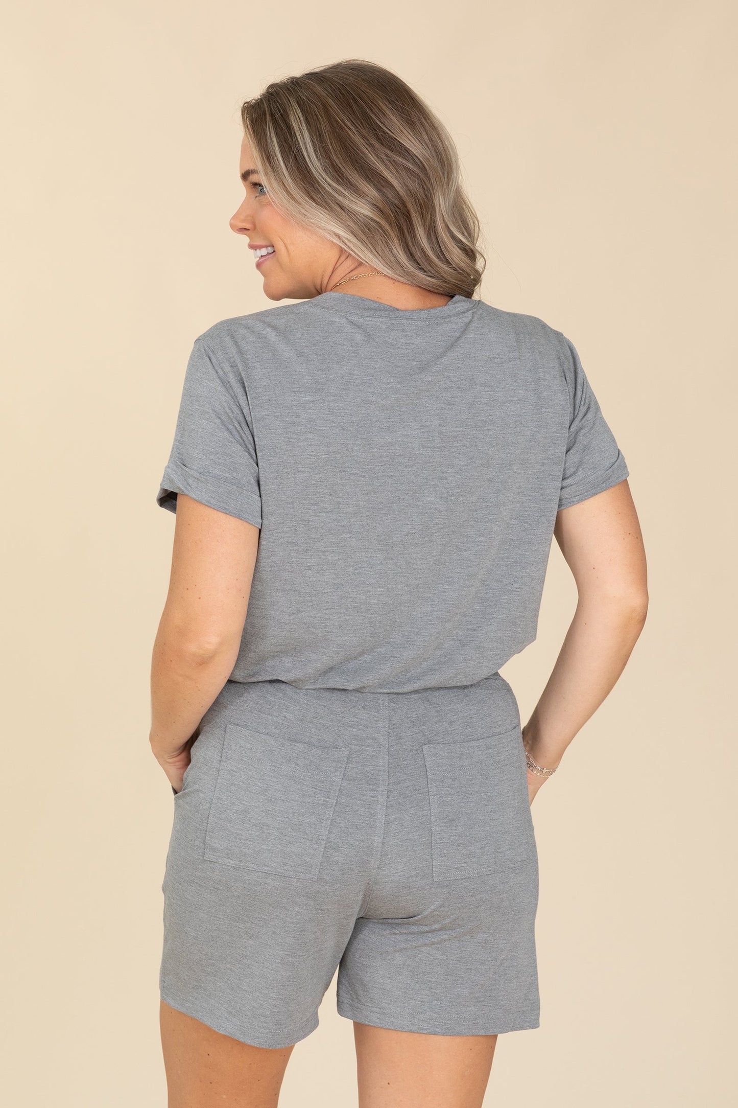 Relaxed Fit French Terry Knit Tees