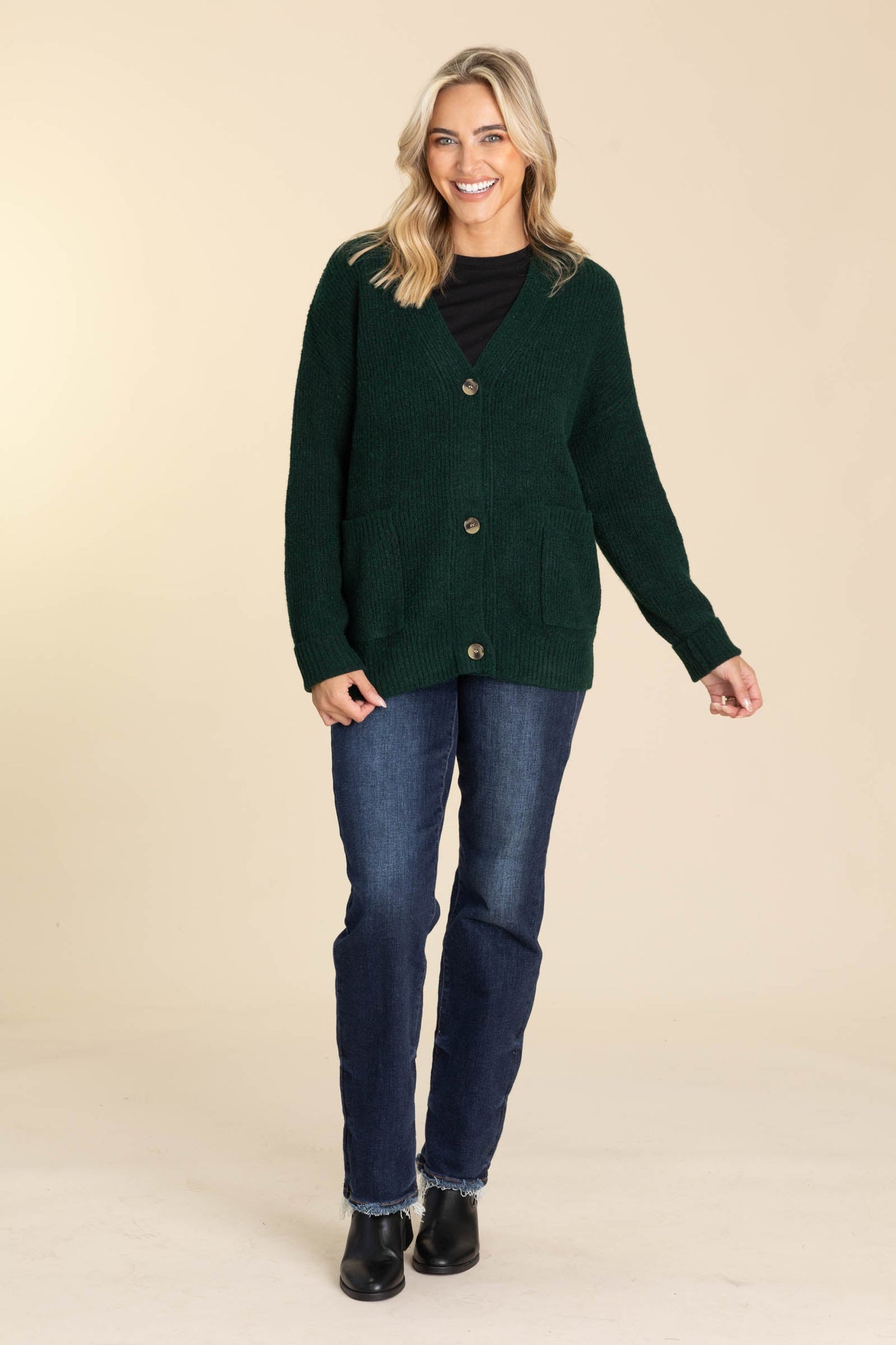 Sweater Cardigans With Front Pockets