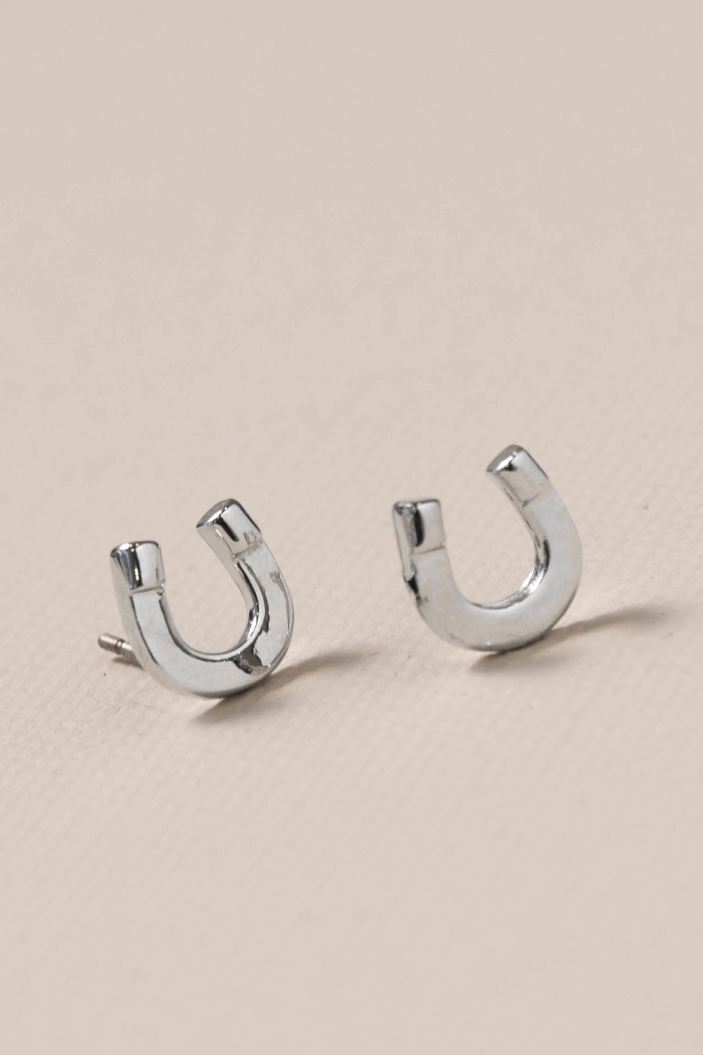 London Skye Horseshoe Stud Earrings