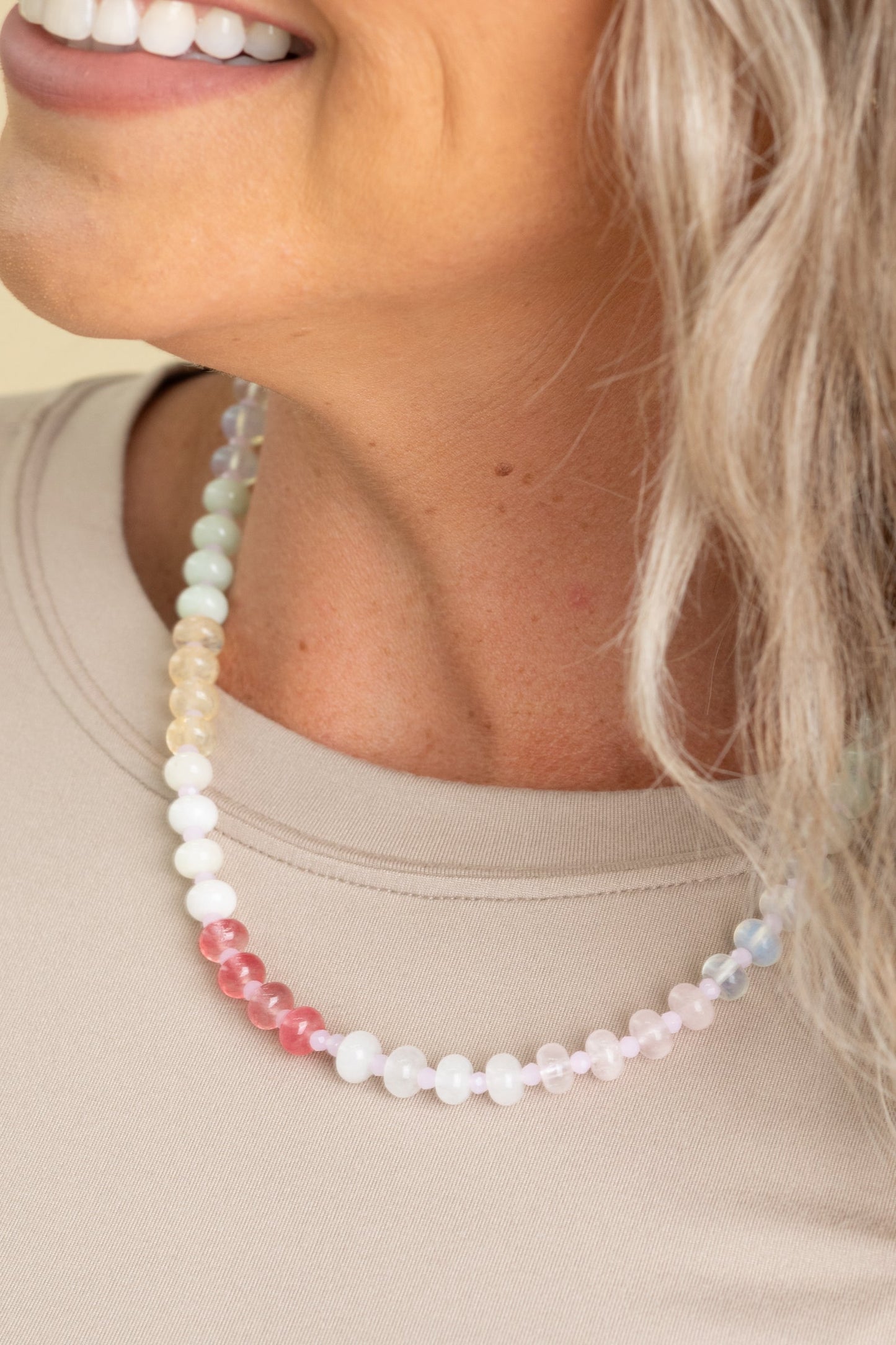 Solene Beaded Necklace