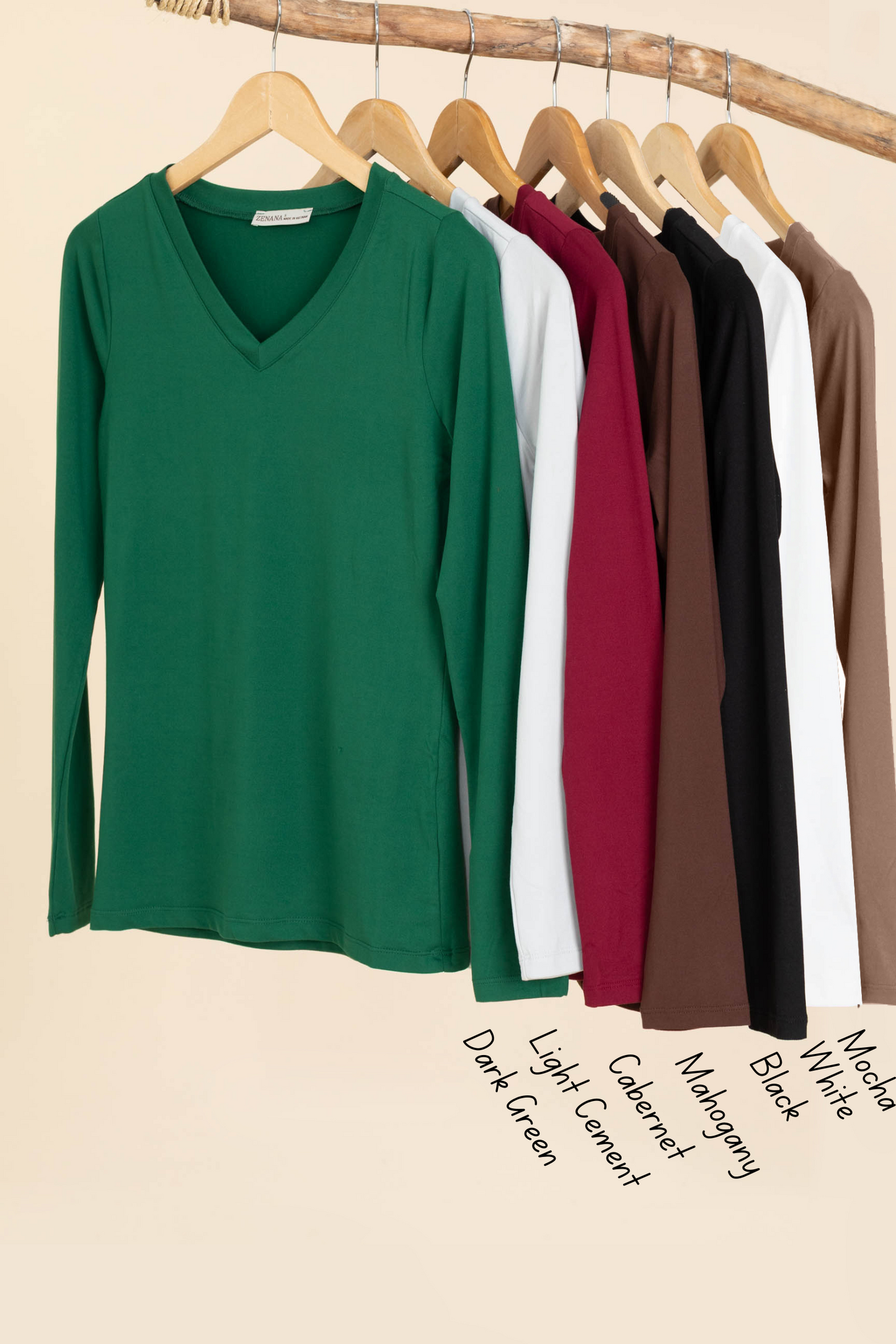 Butter Soft Long Sleeve V-Neck Top