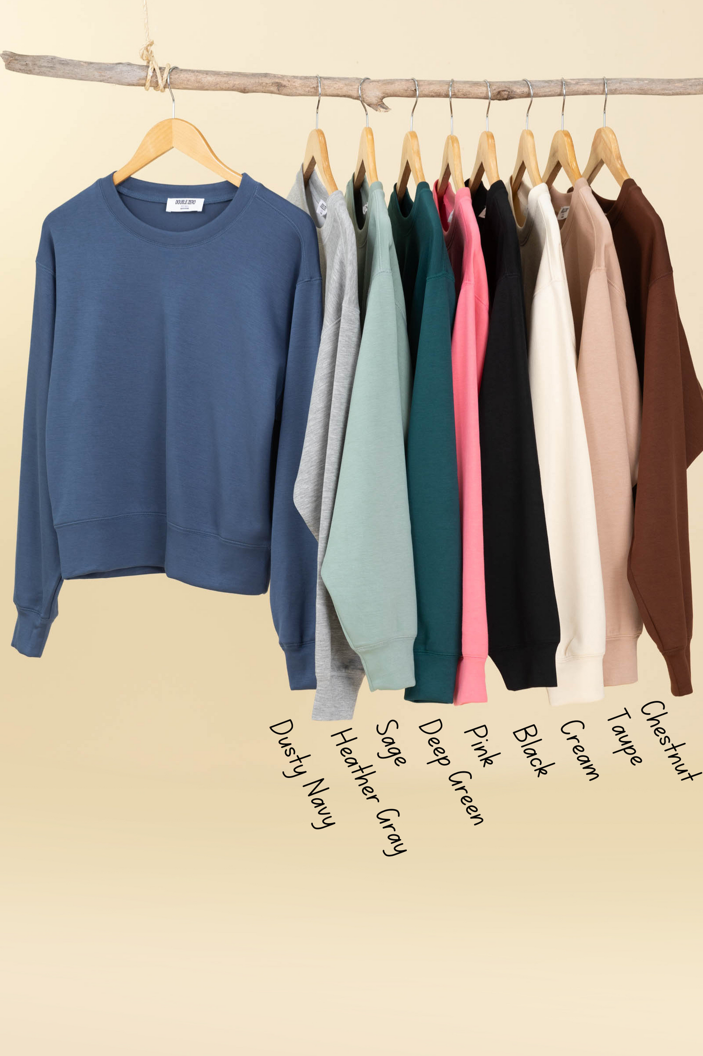 Crewneck Scuba Sweatshirts