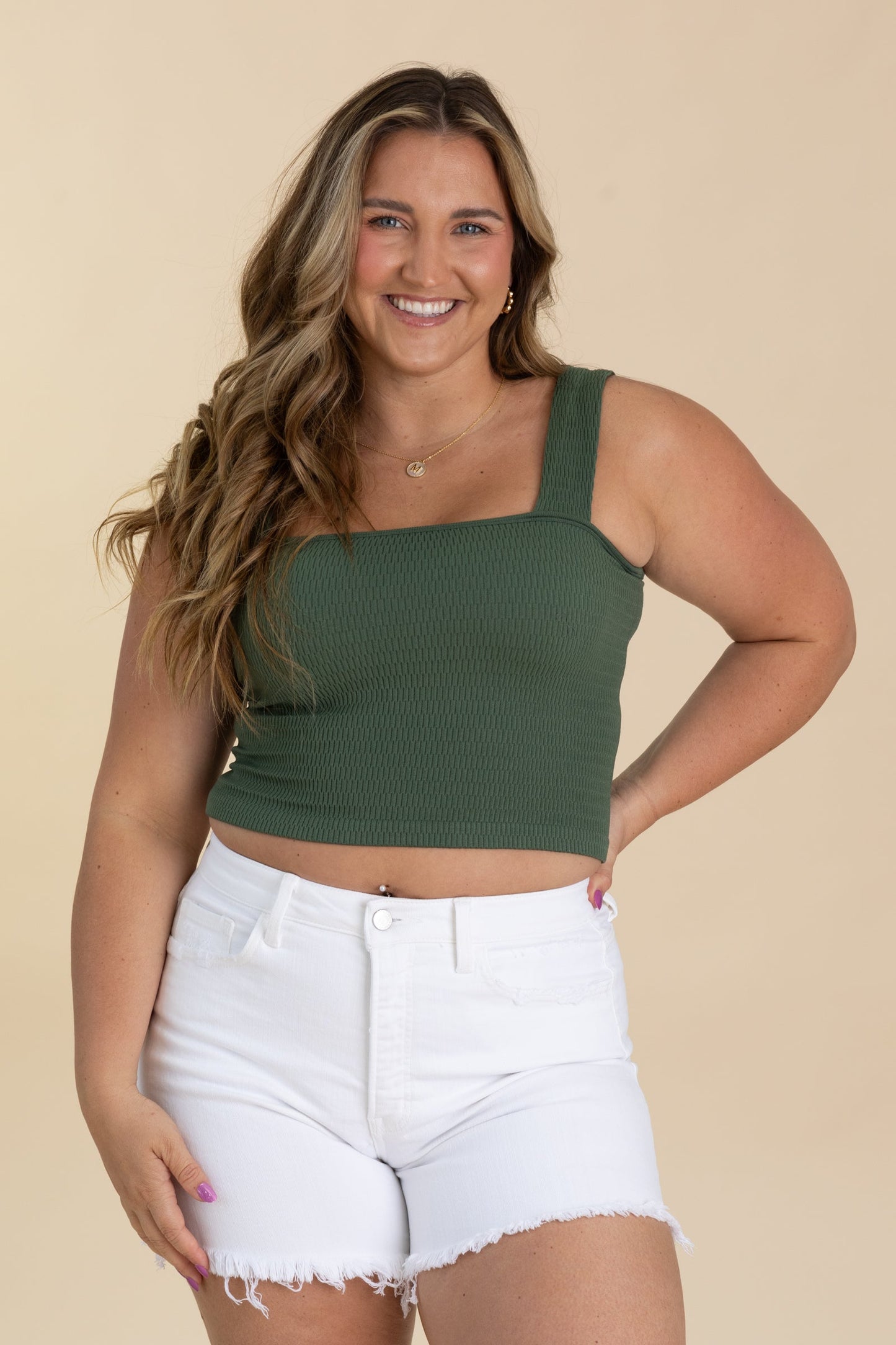 Lovervet White Super High Rise Fray Hem Shorts