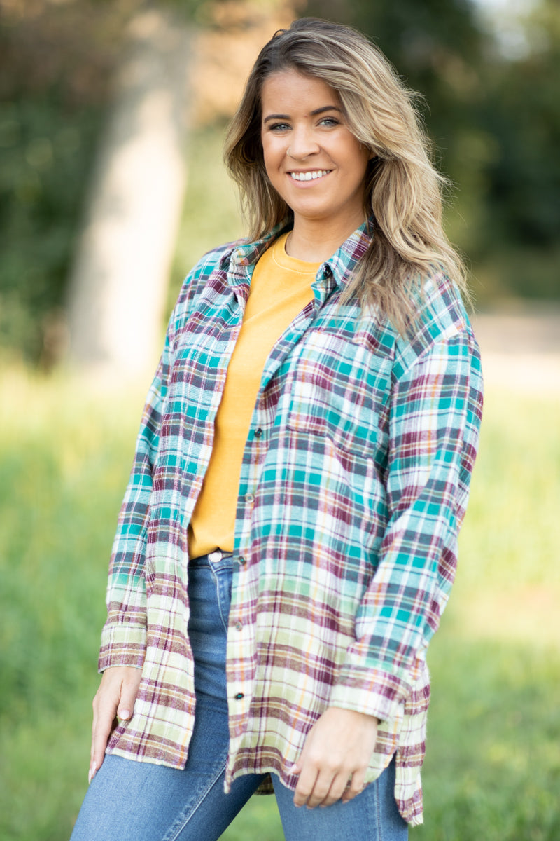 Mustard Drop Shoulder Round Neck Top