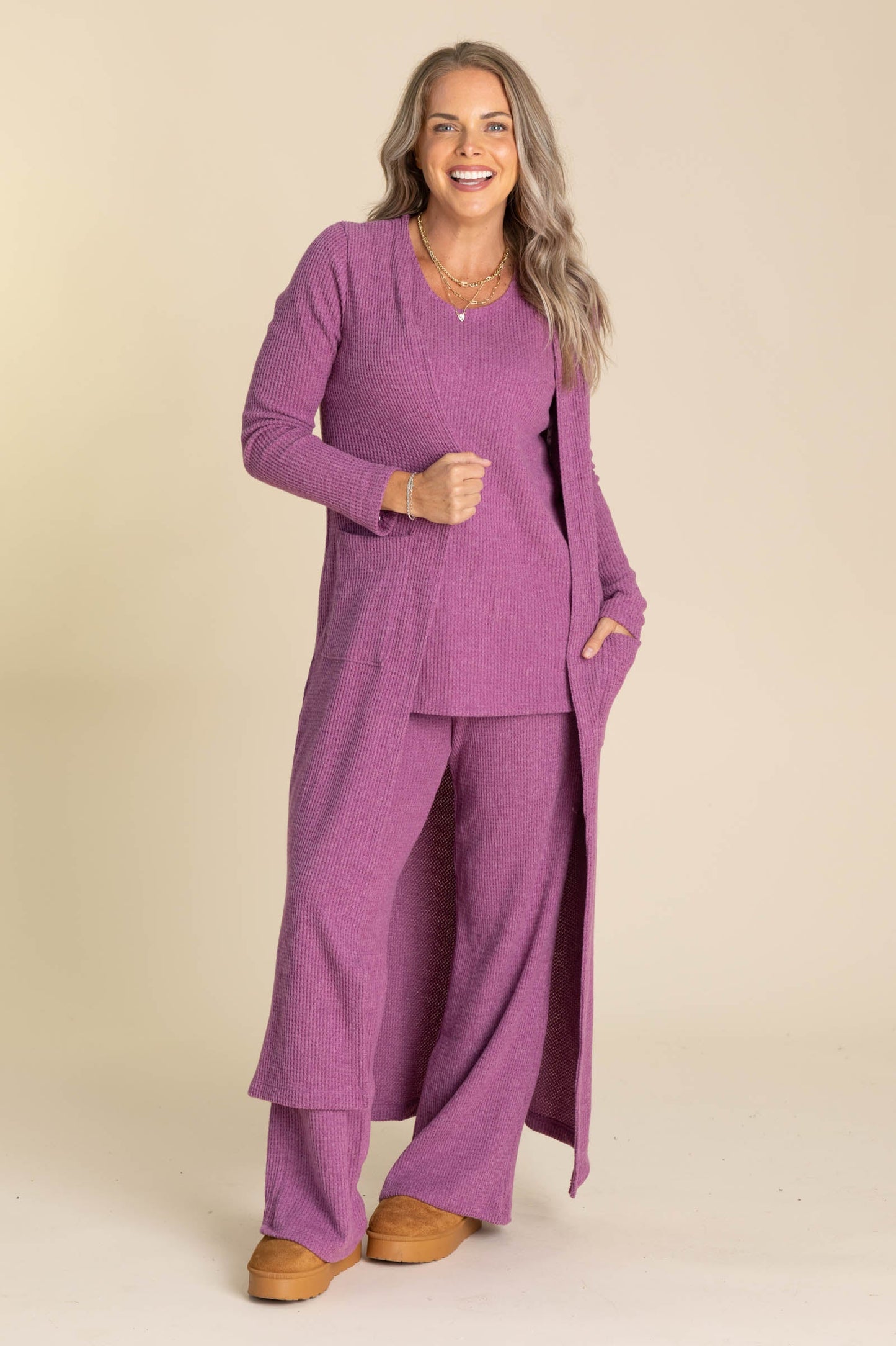 Soft Waffle Lightweight 3-Piece Sets