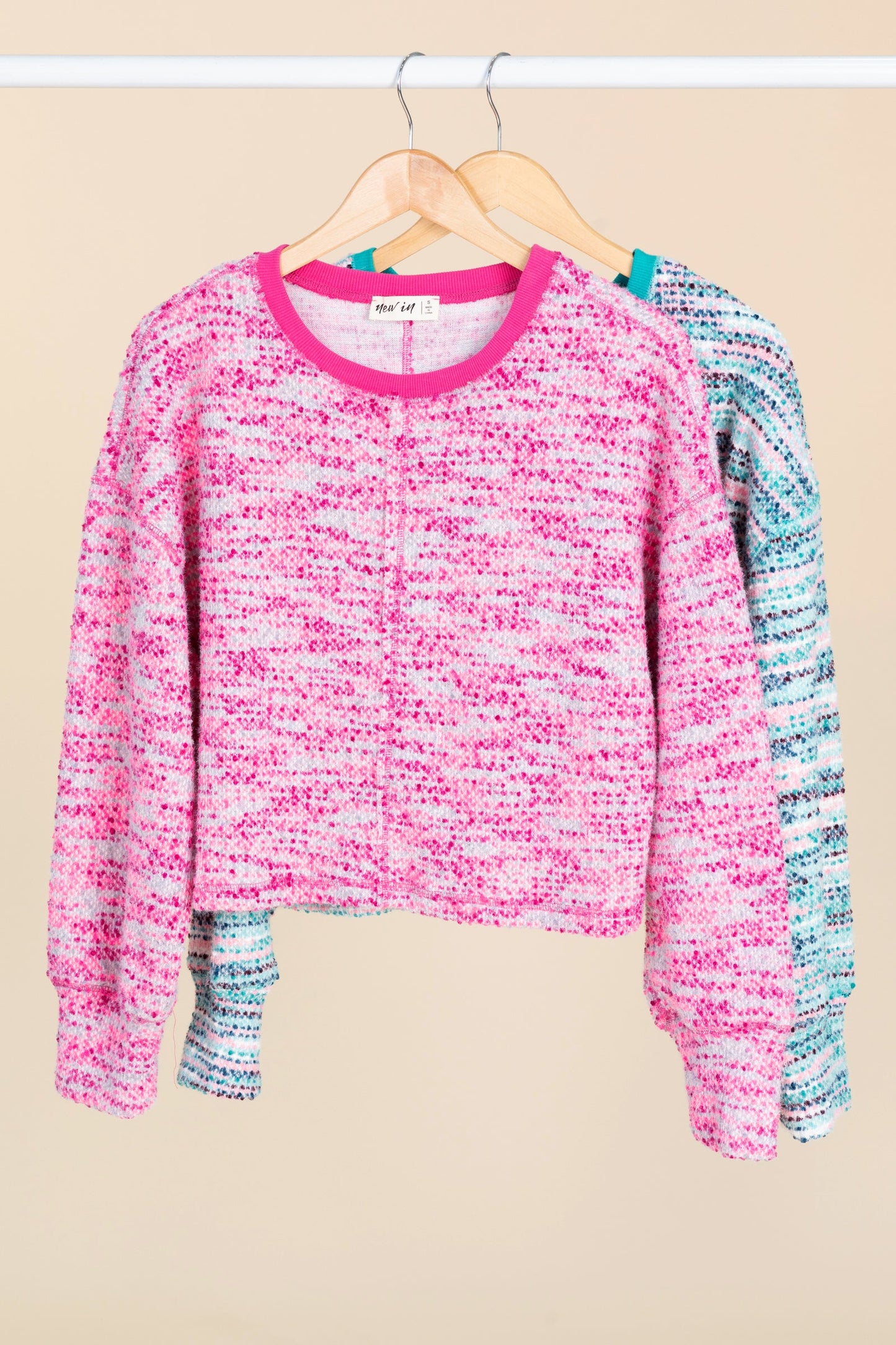 Multicolor Oversized Knit Top