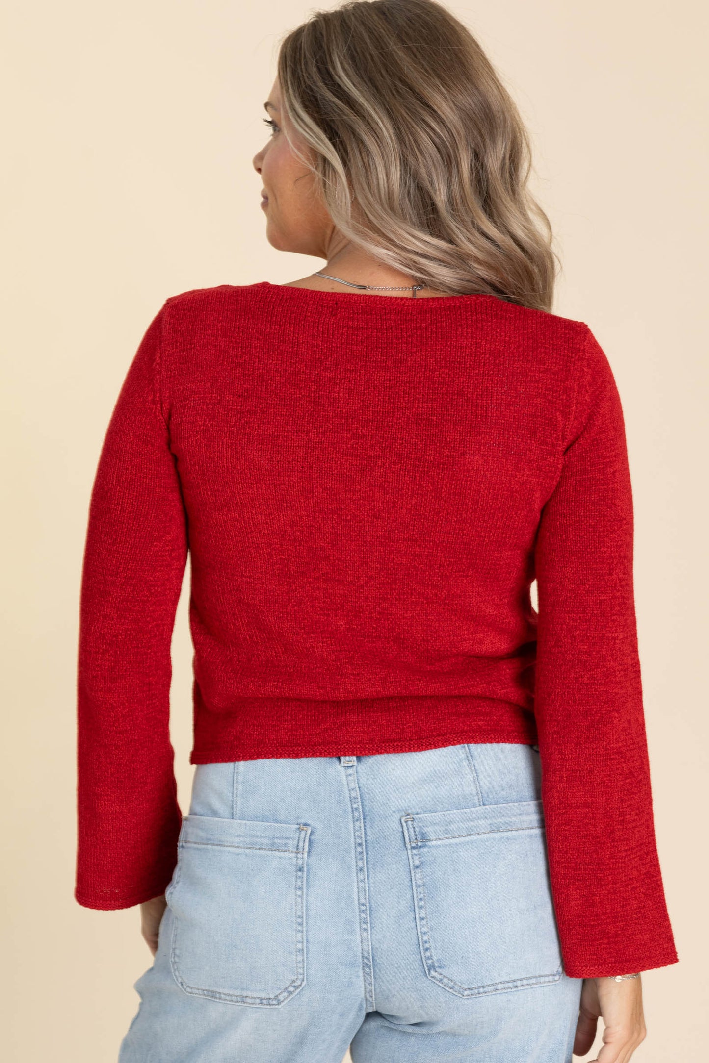 Multi Tie Front Sleeve Knit Cardigans