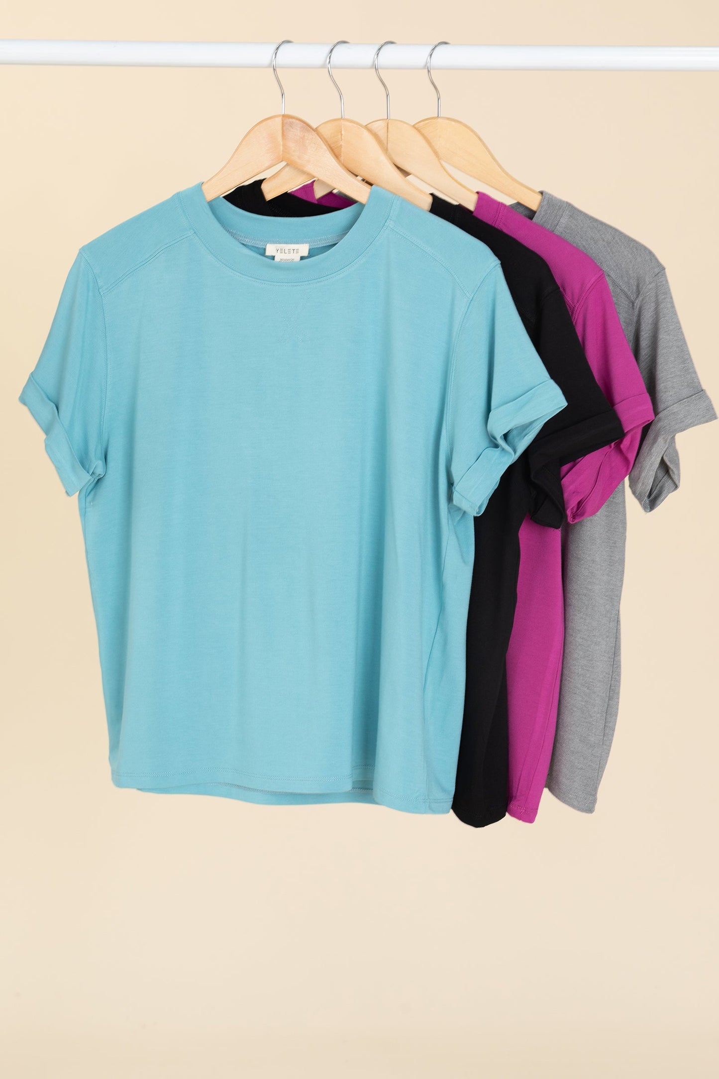 Relaxed Fit French Terry Knit Tees