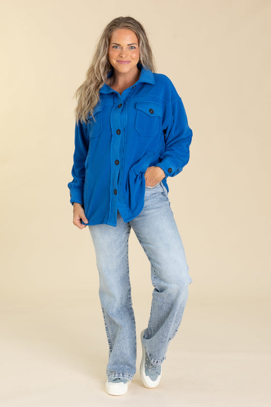 Boyfriend Fleece Shackets