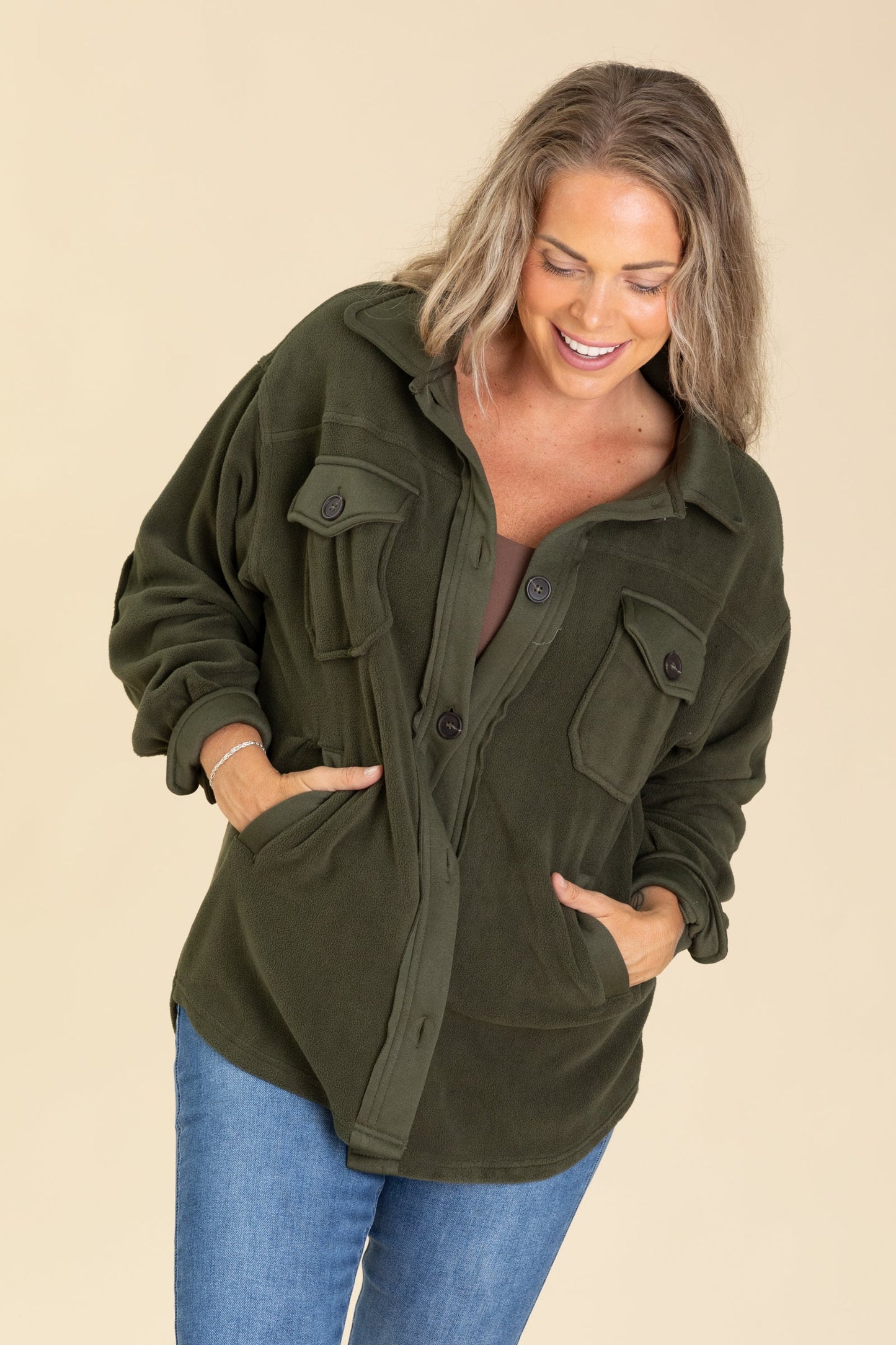 Boyfriend Fleece Shackets