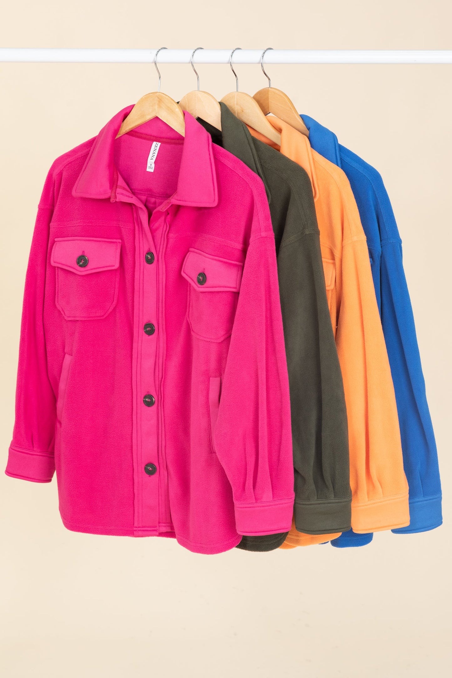 Boyfriend Fleece Shackets