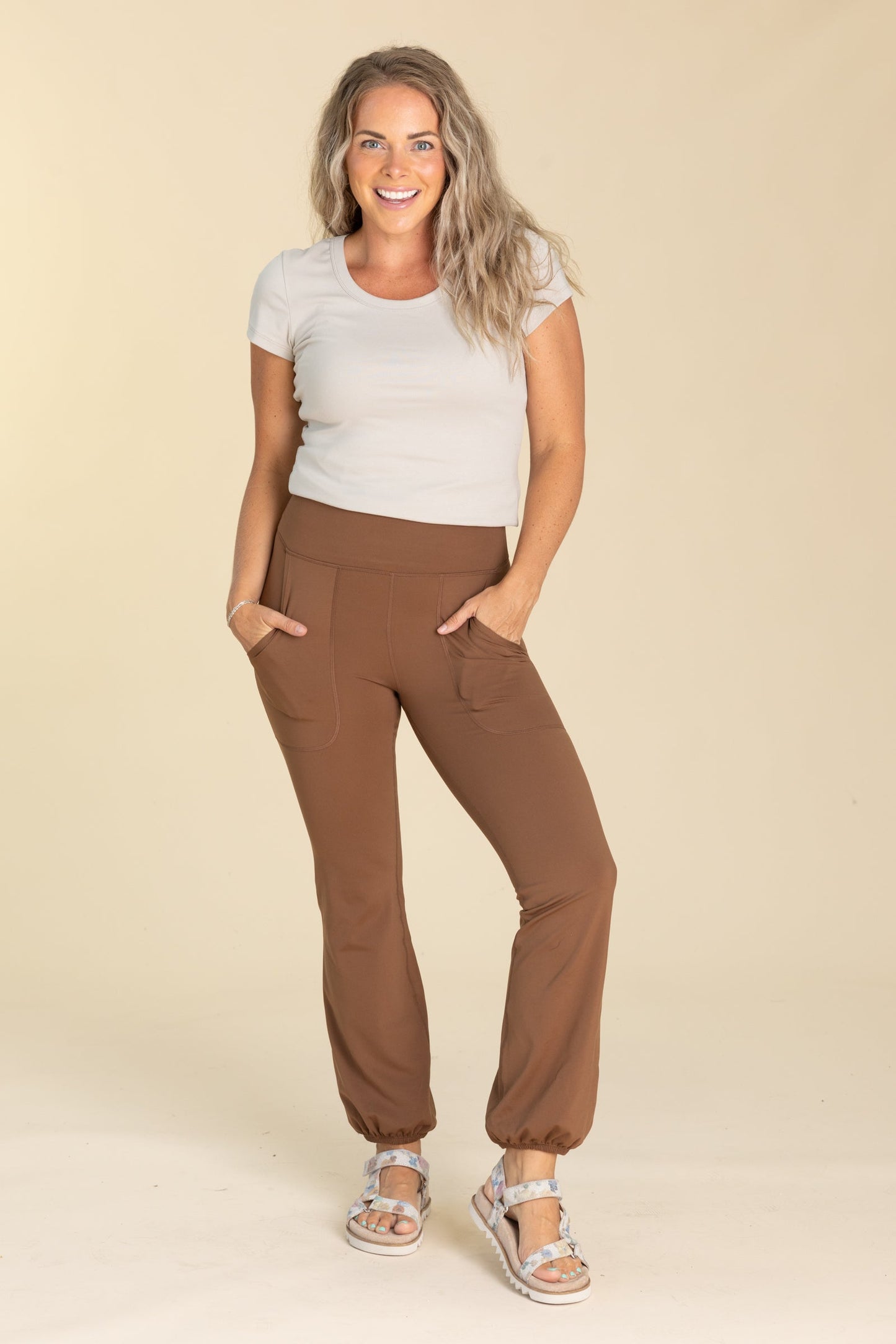 Venice Bubble Hem Leggings