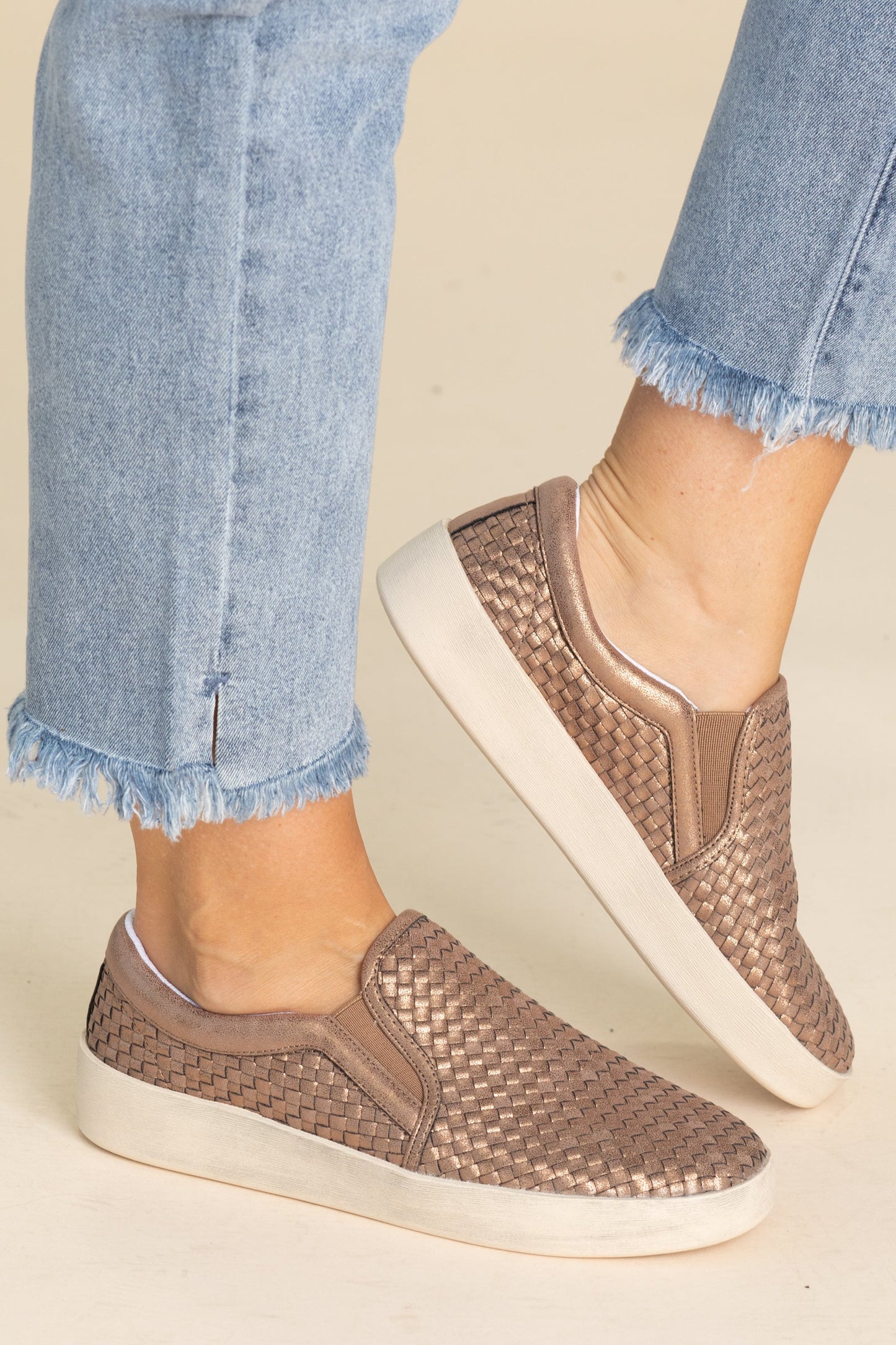 Corkys Weaving Slip On Sneakers