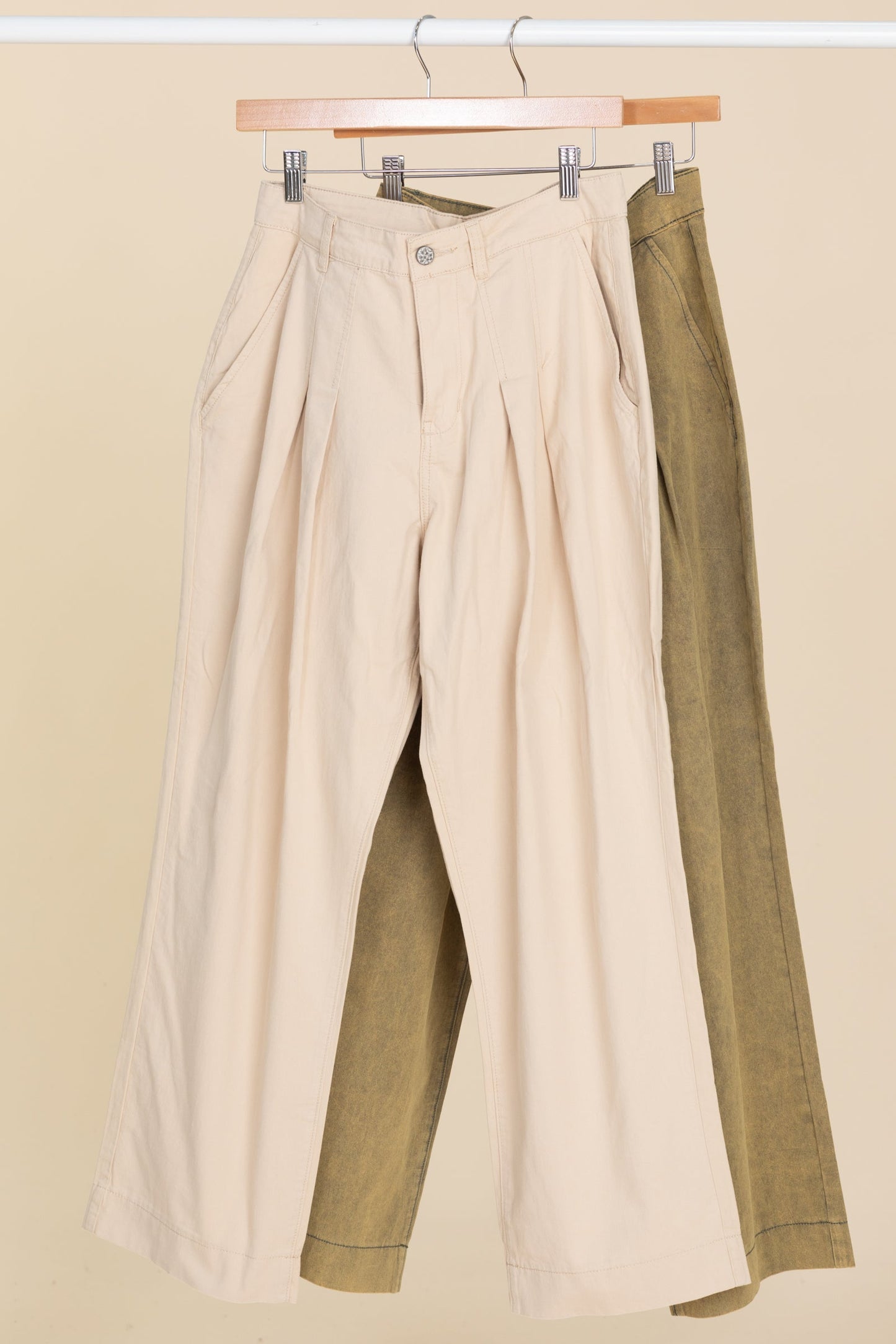 POL Twill Cotton Pants