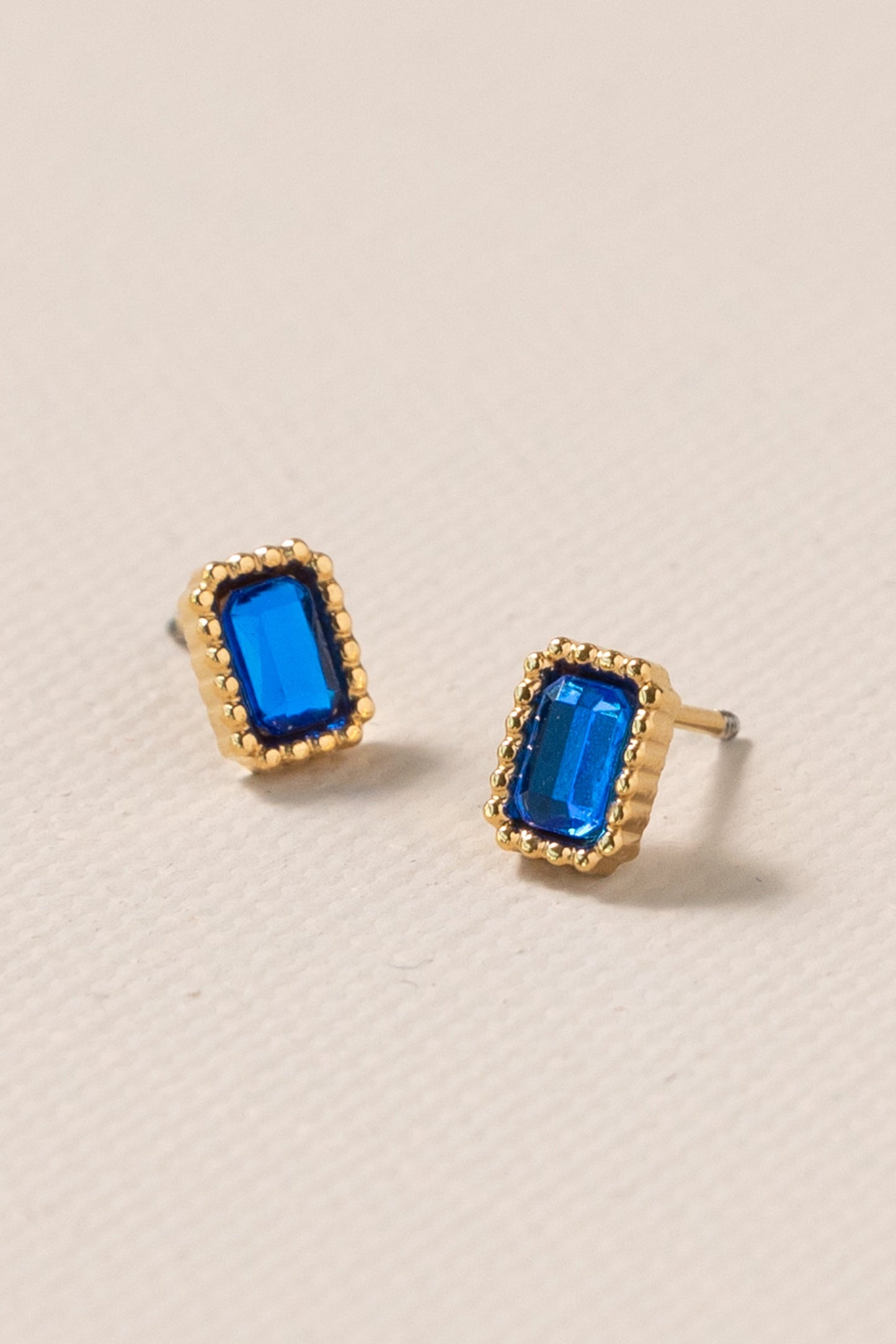 Madison Rectangle Stud Earrings