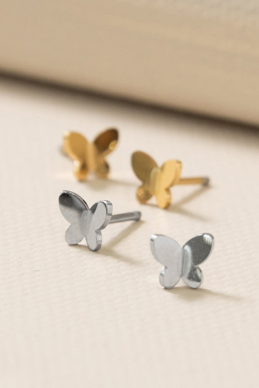 Billie Butterfly Stud Earrings