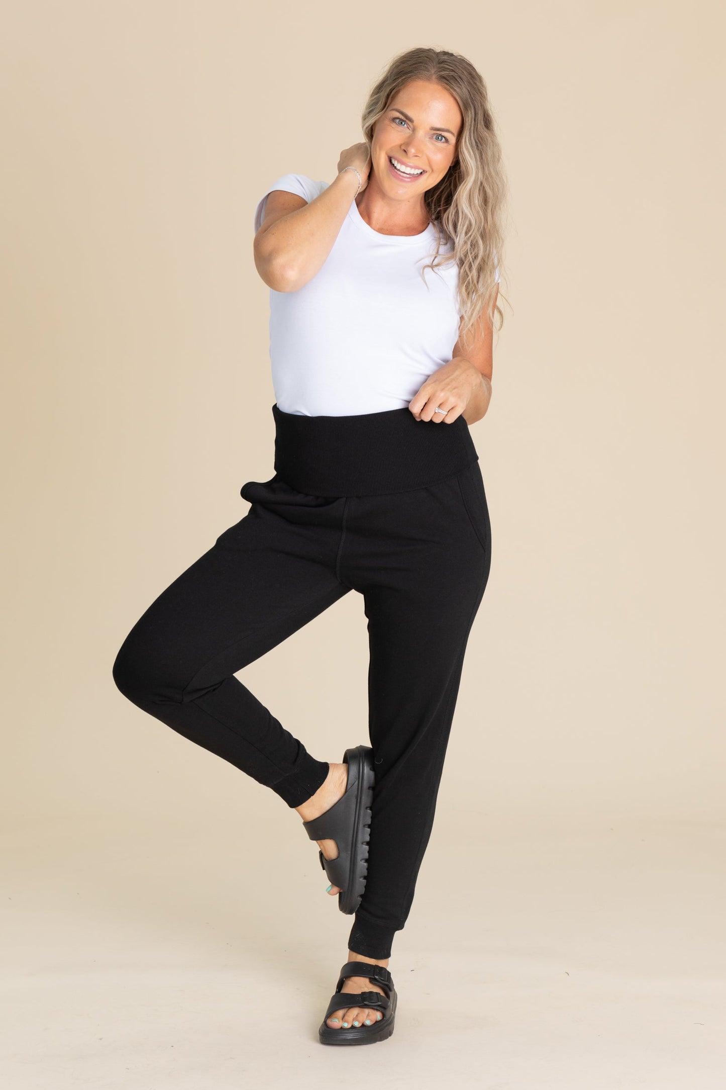 Brushed Slim Fit Lounge Joggers