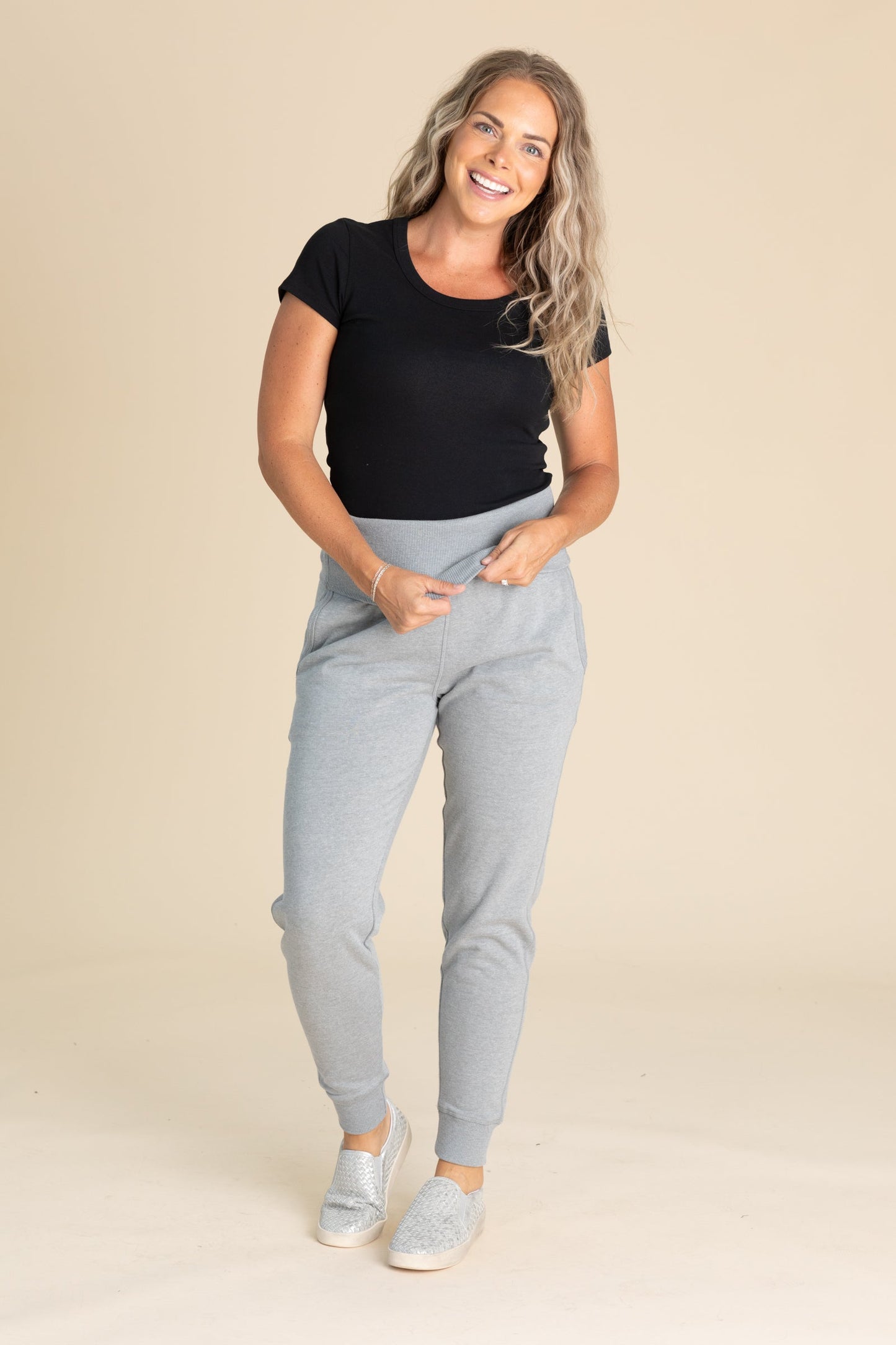 Brushed Slim Fit Lounge Joggers