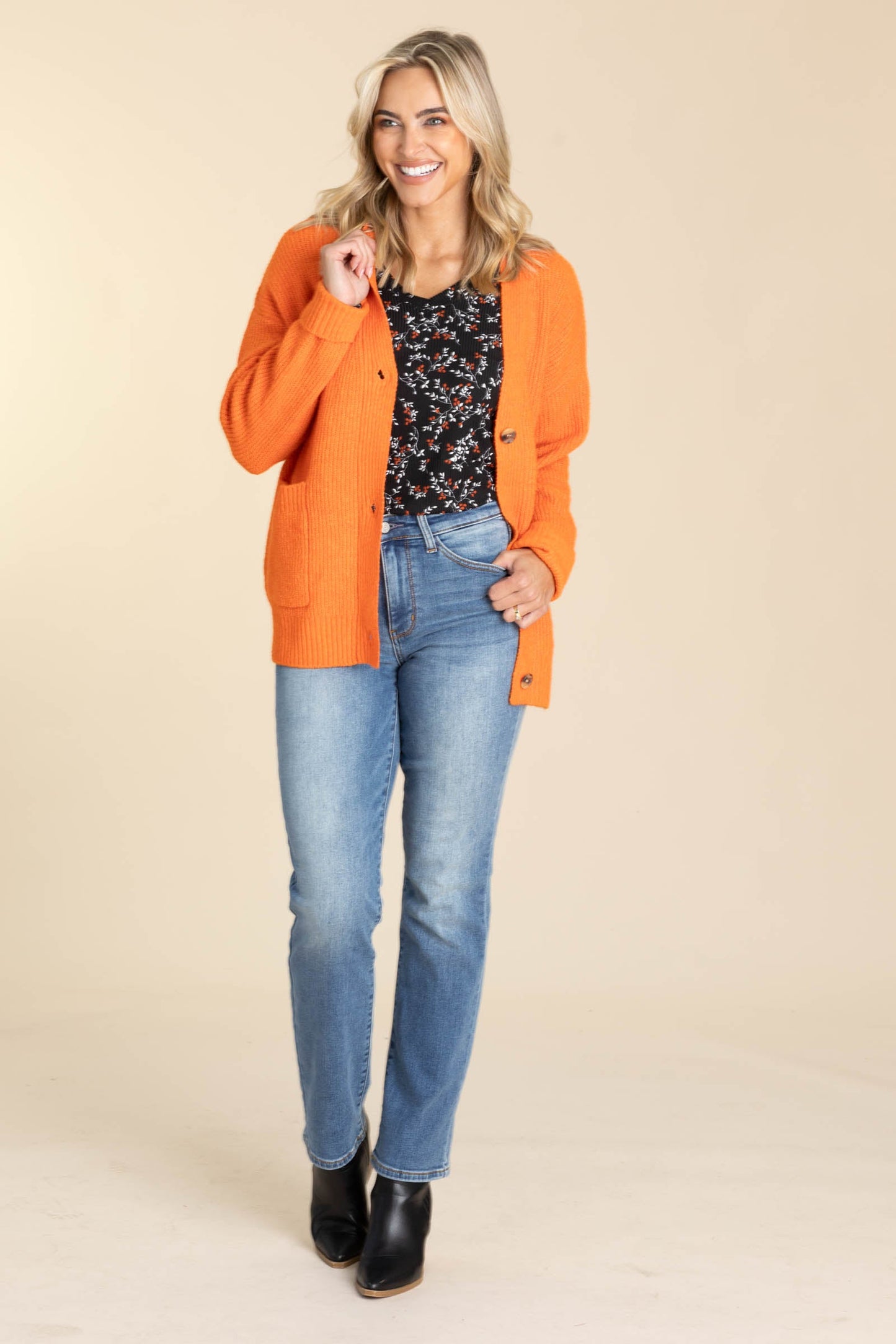 Sweater Cardigans With Front Pockets