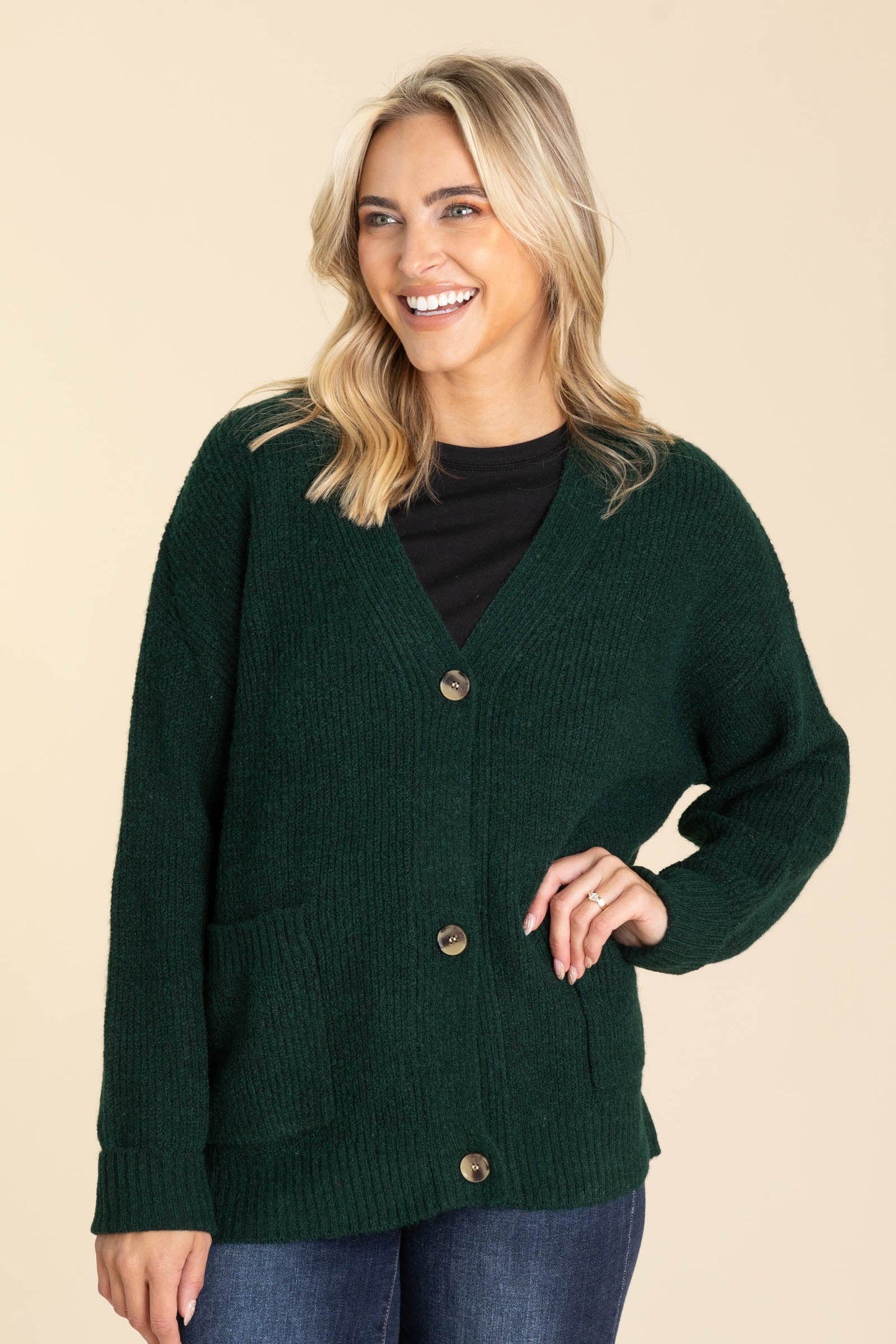 Sweater Cardigans With Front Pockets