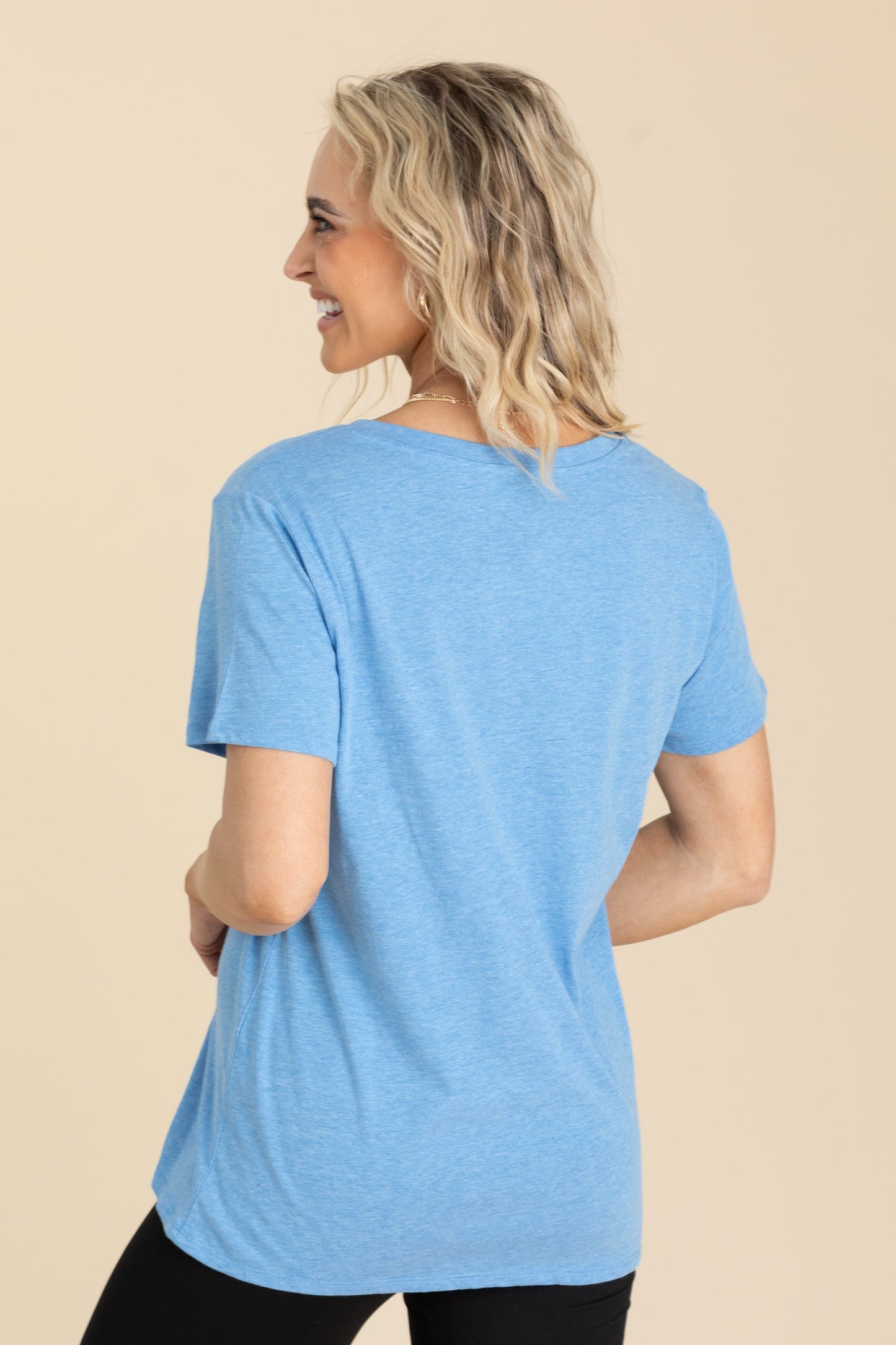 V-Neck Boyfriend Fit Tee