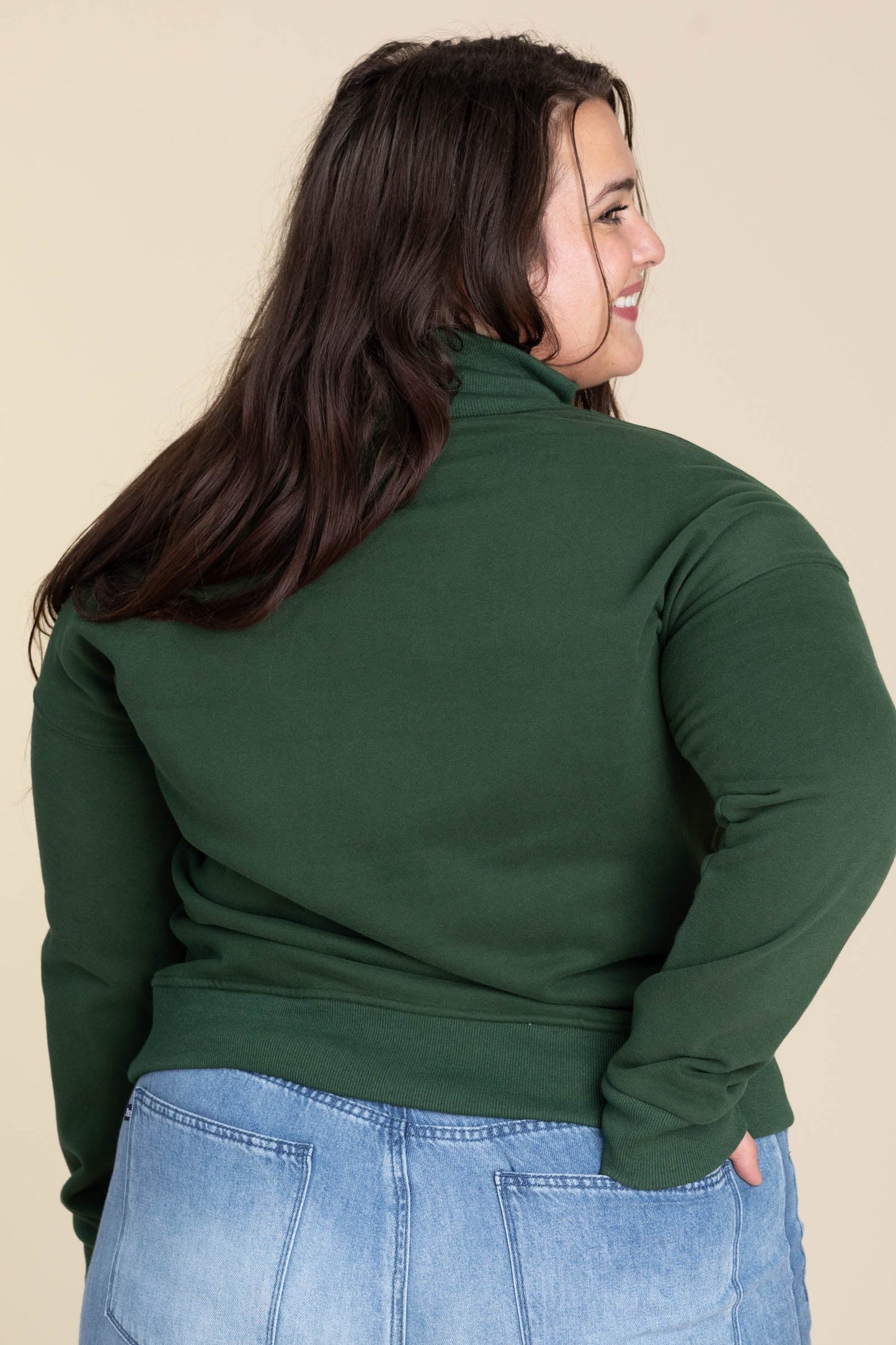 Cowlneck With Drawstrings Sweatshirts