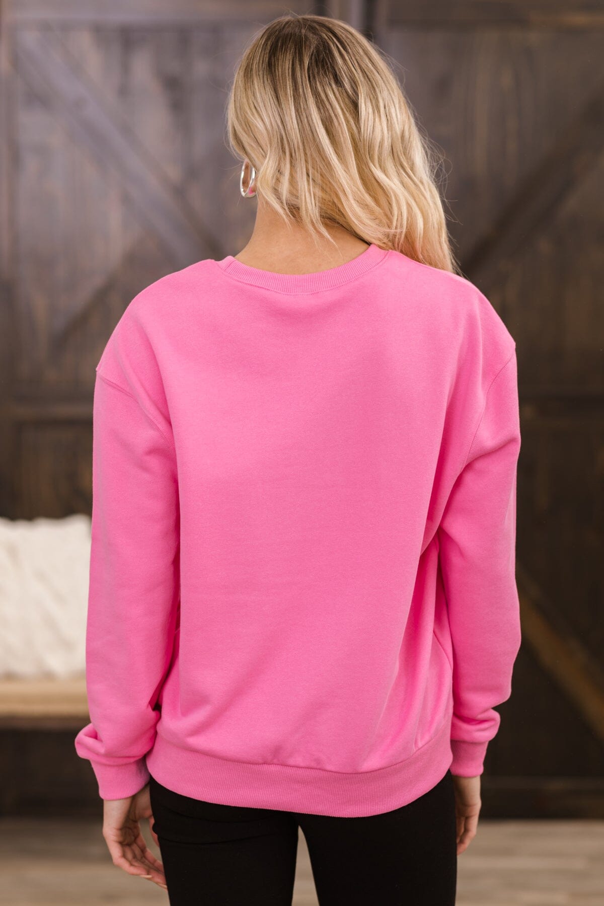 Pink Wifey To Be Graphic Sweatshirt