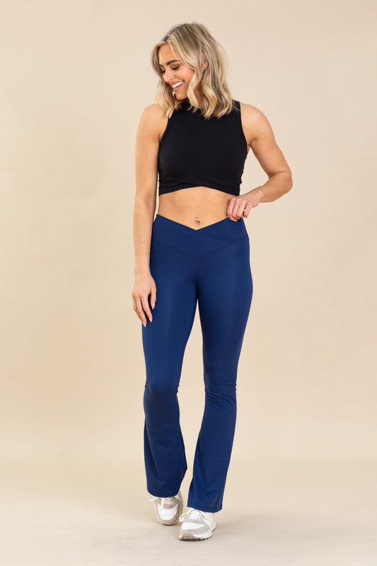 Crossover Waist Yoga Pants