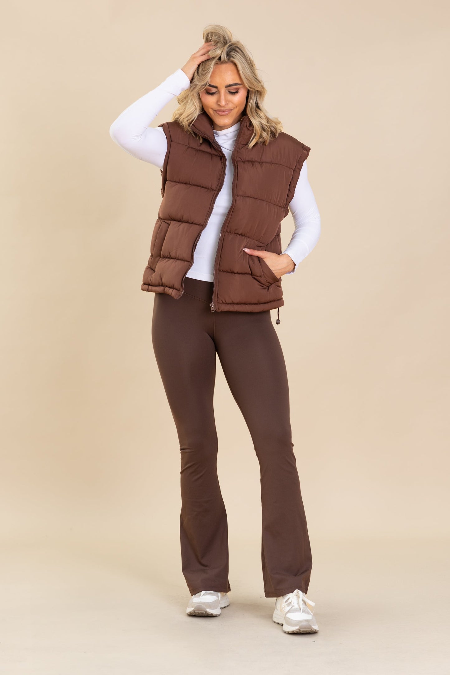 Crossover Waist Yoga Pants