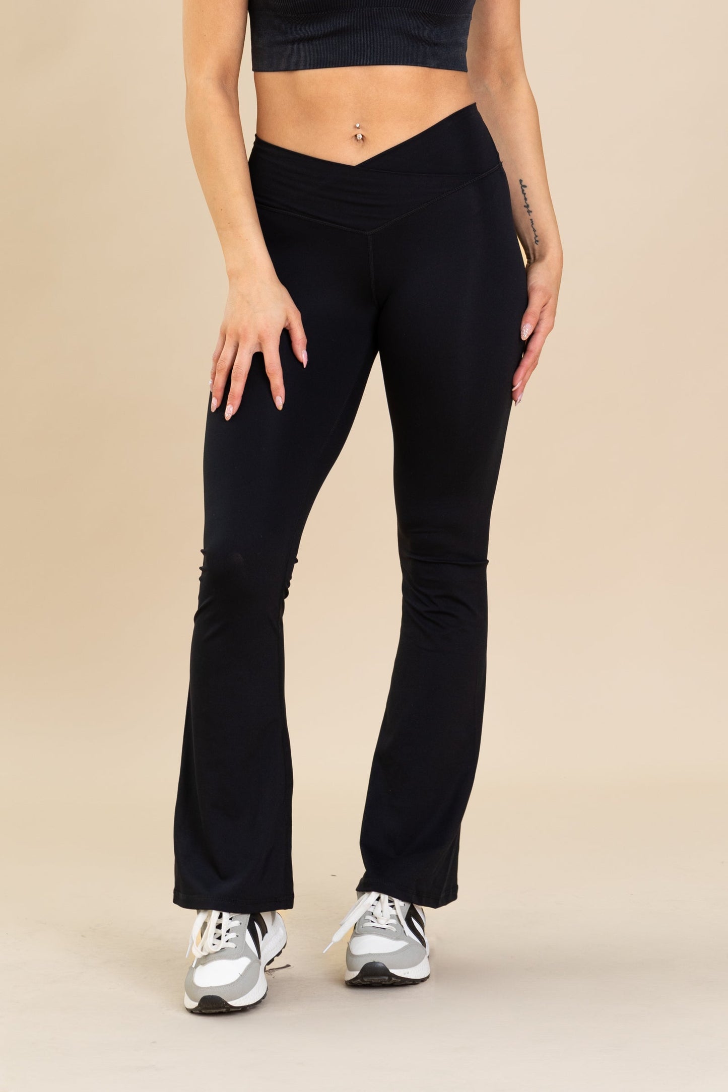 Crossover Waist Yoga Pants