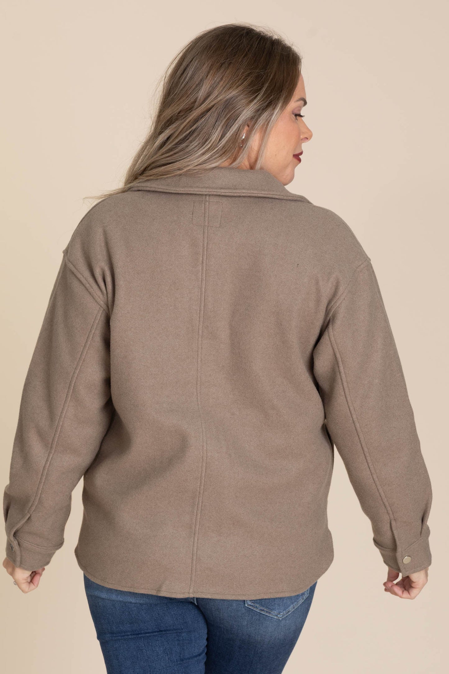 Collared Shackets With Chest Pocket