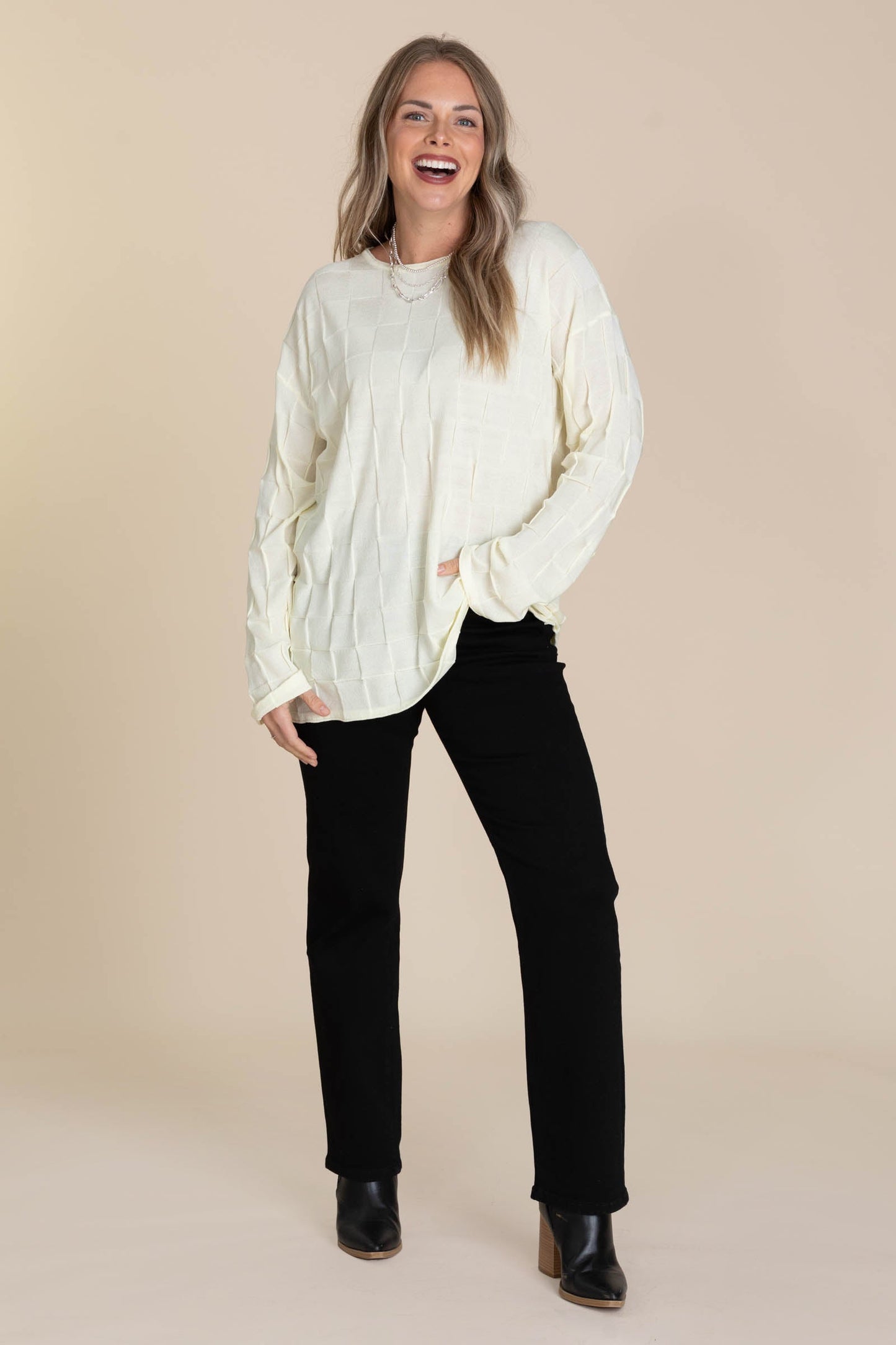 Abstract Weave Sweaters