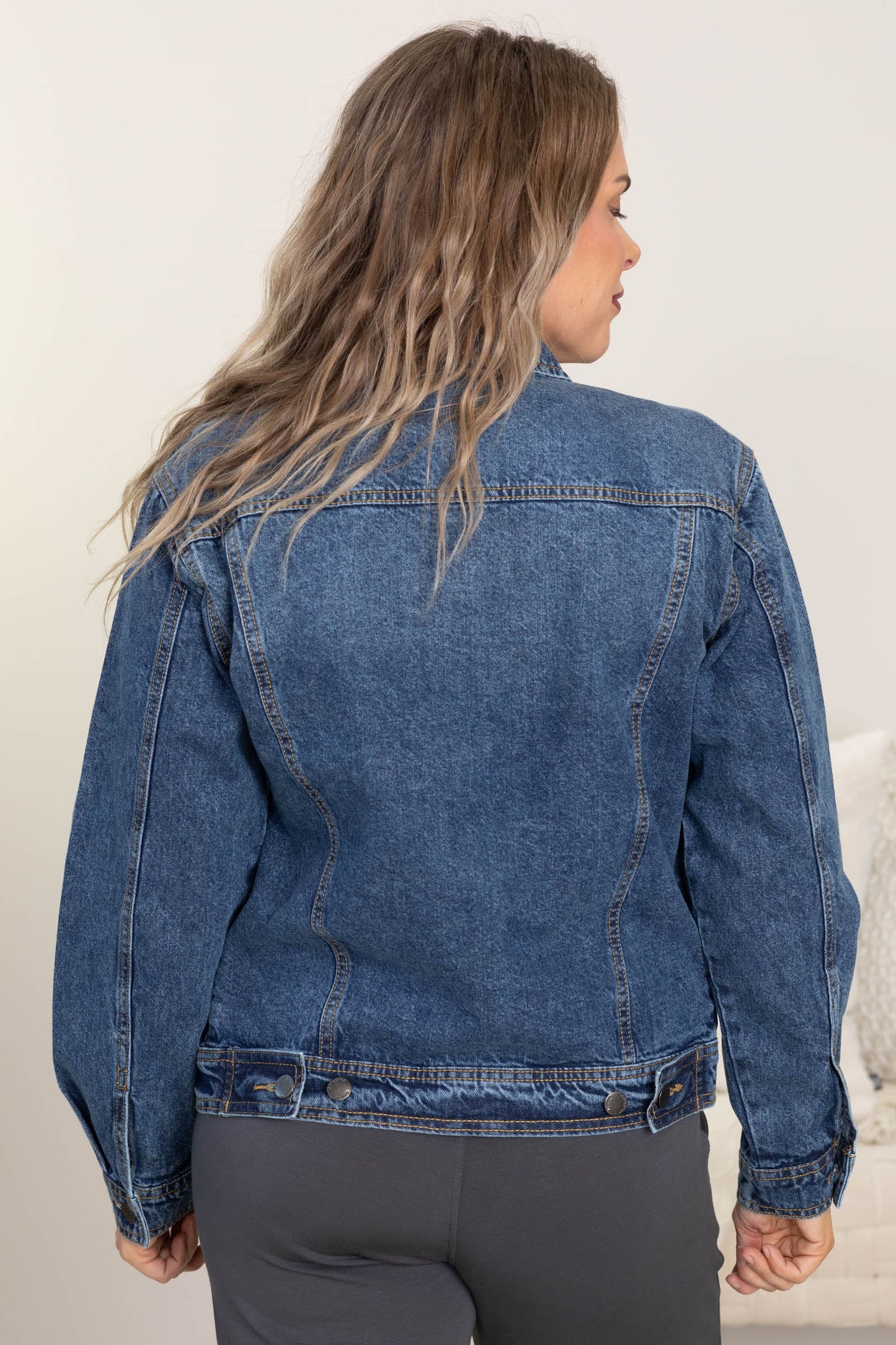 Cotton Casual Denim Boyfriend Jackets