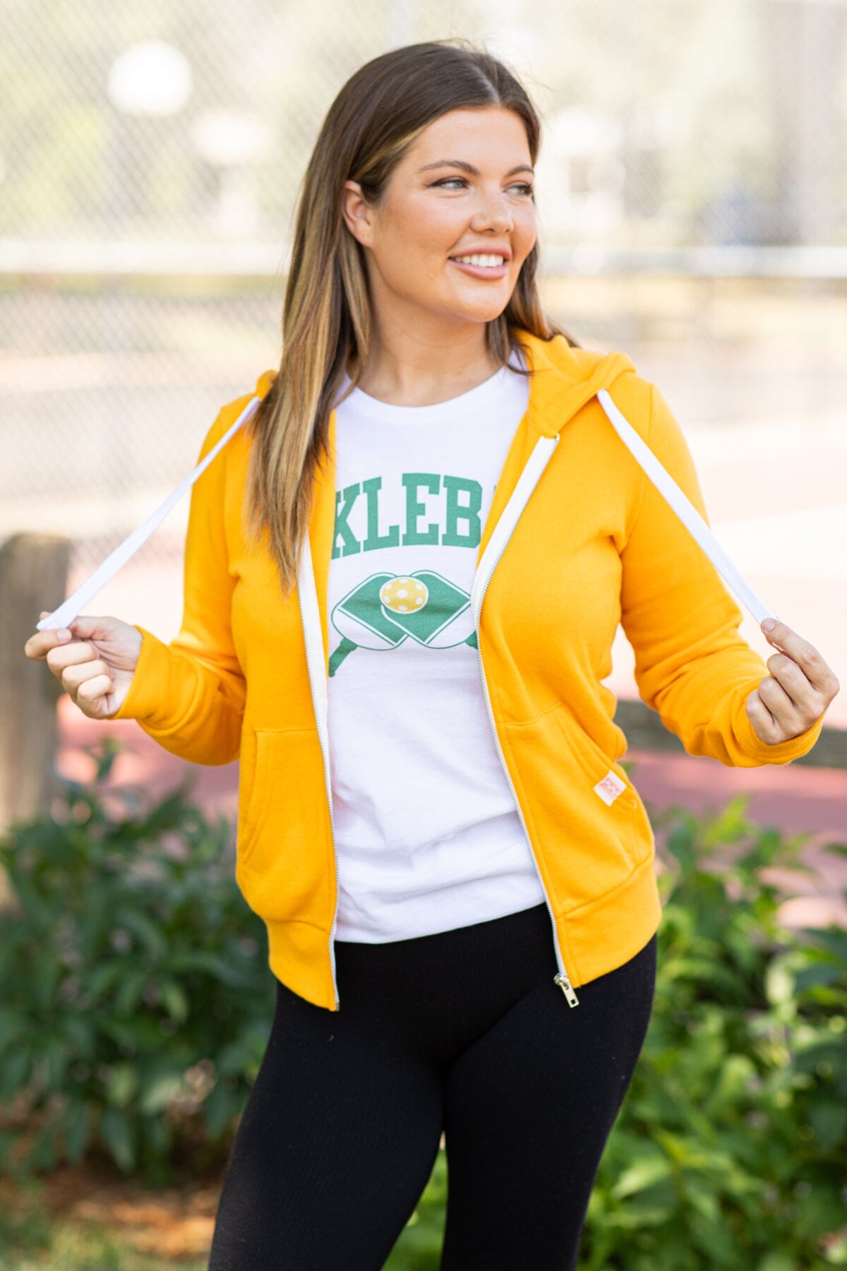 Off White Pickleball Graphic Tee