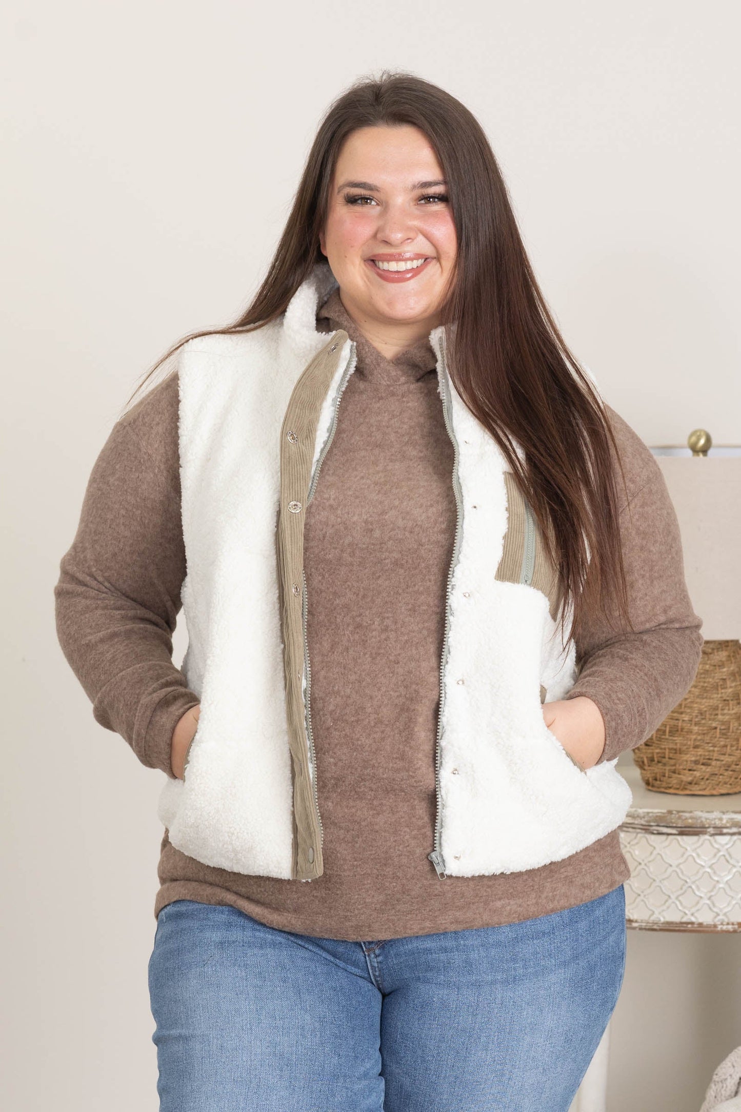 Hooded Brushed Melange Hacci Sweaters