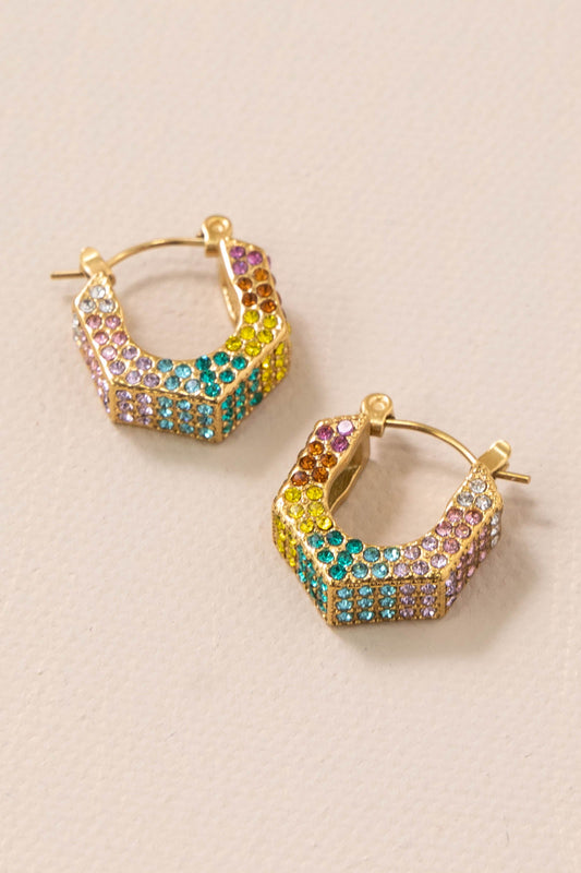 Diamond Dailee Hoop Earrings