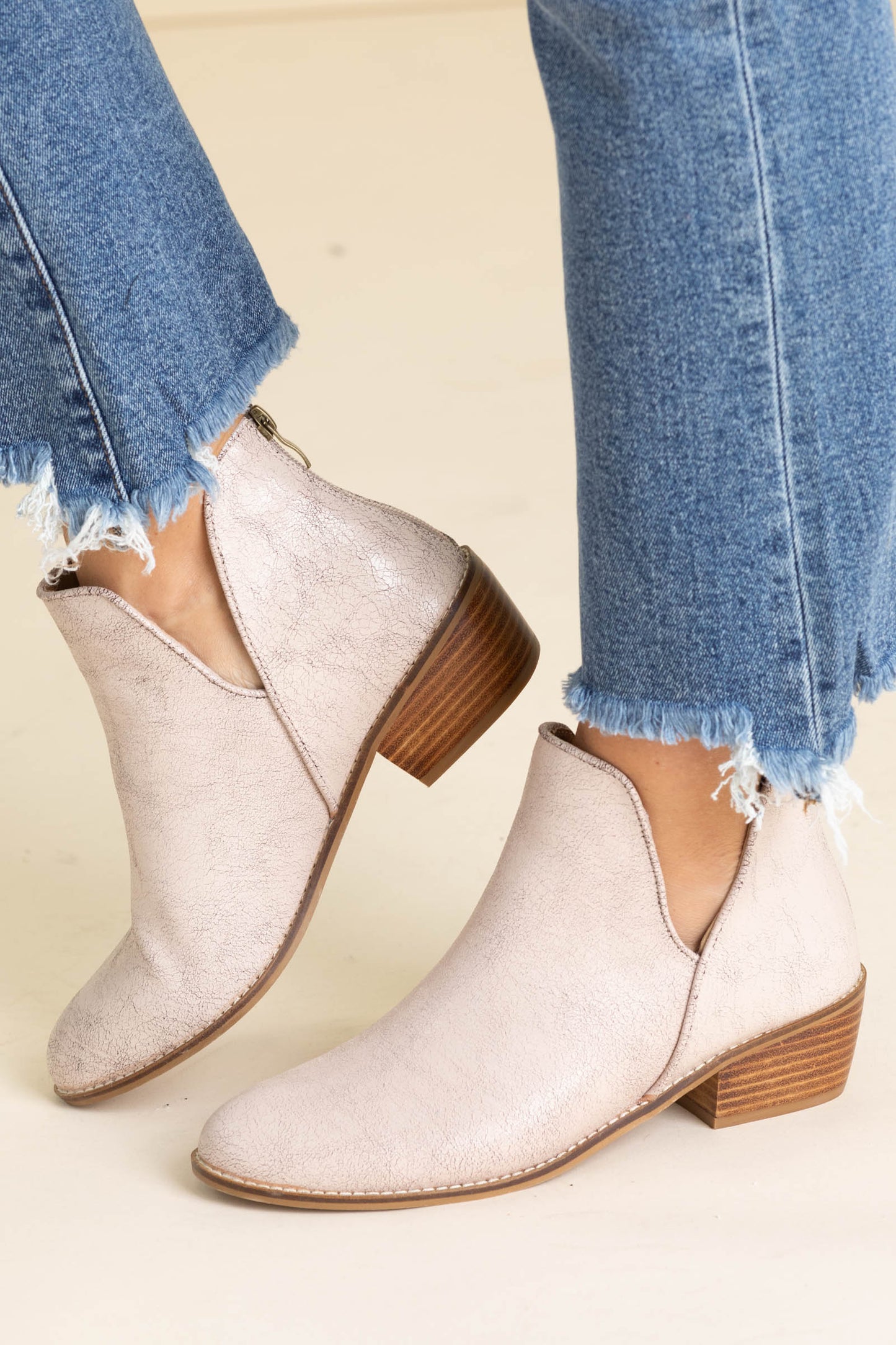 Corkys Dusty Mocha Cut Out Booties