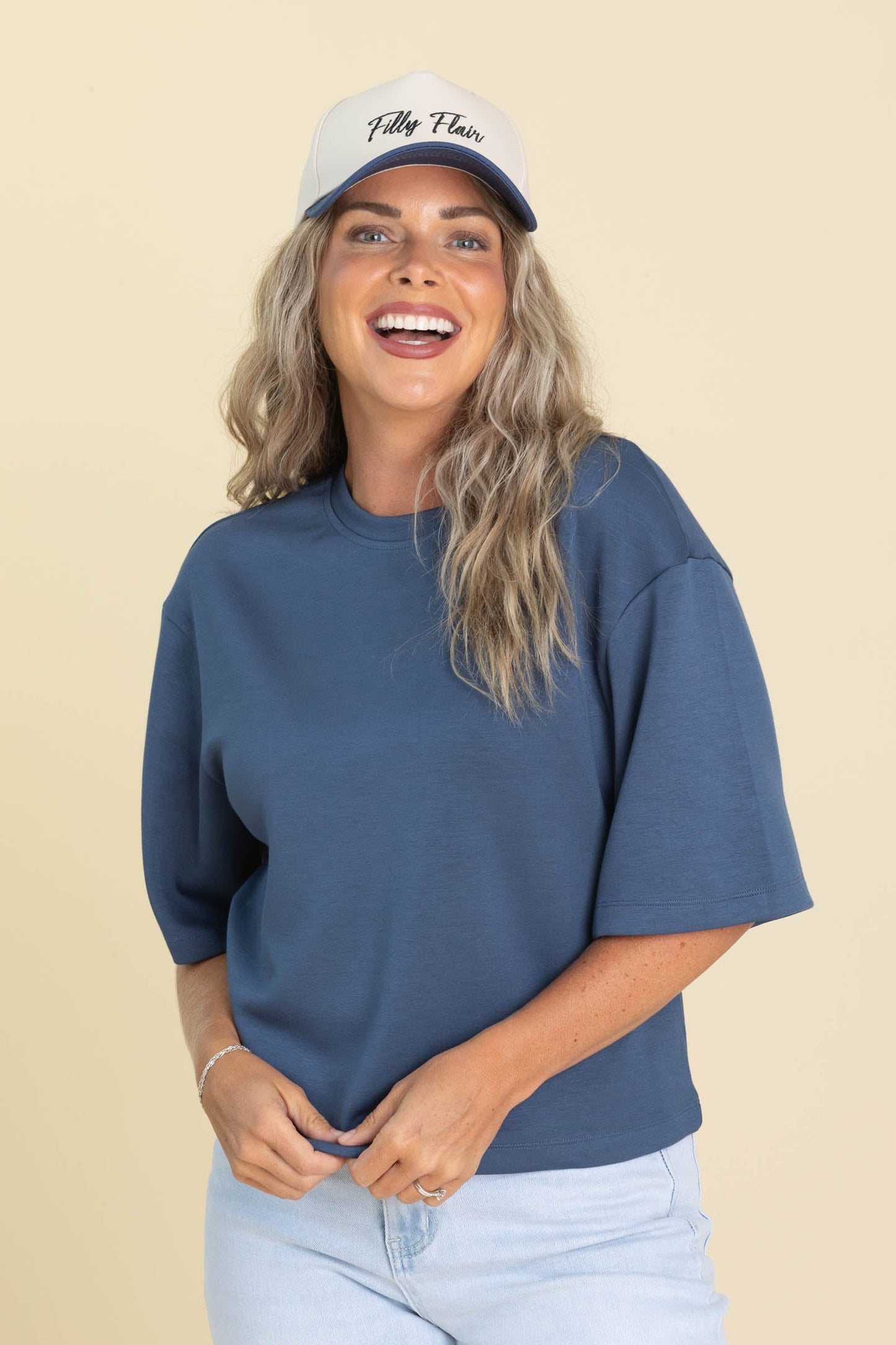 Short Sleeve Scuba Top