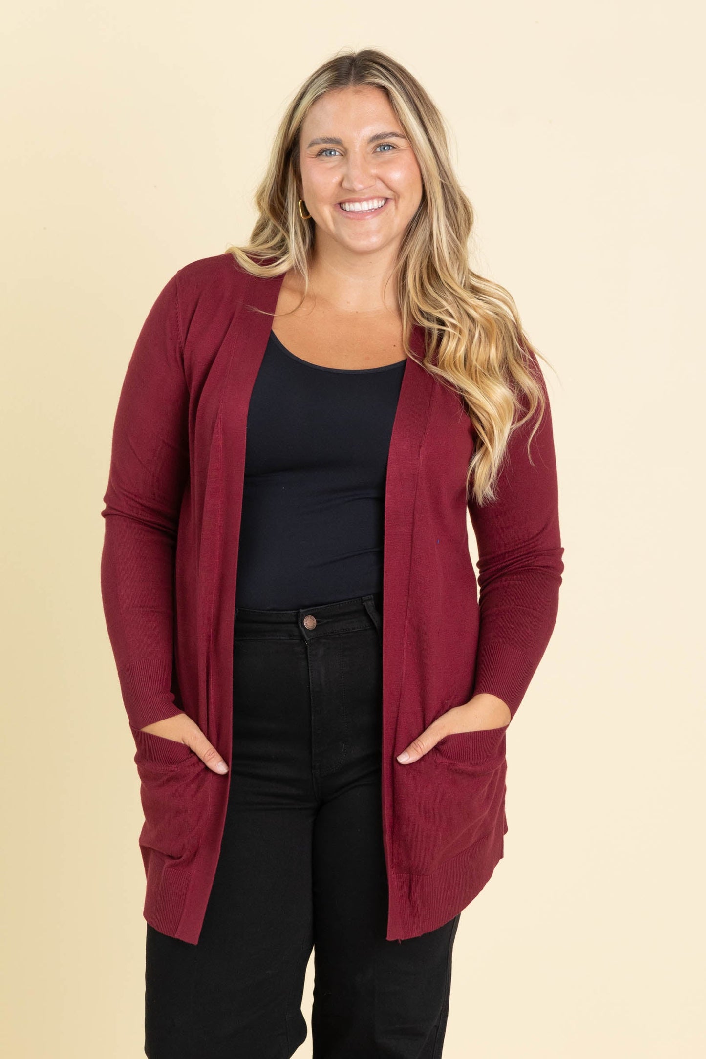 Lightweight Mid Length Cardigan