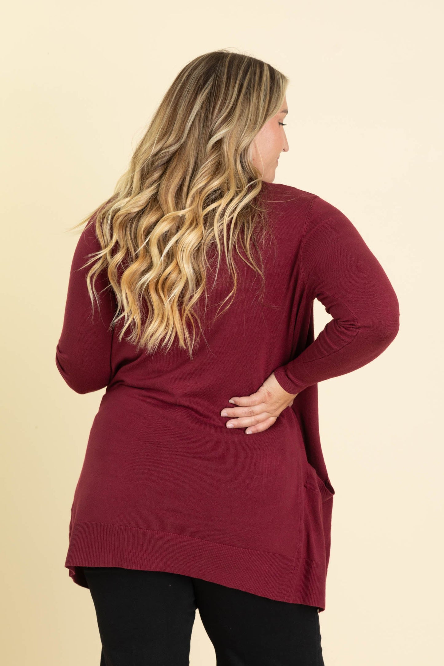 Lightweight Mid Length Cardigan