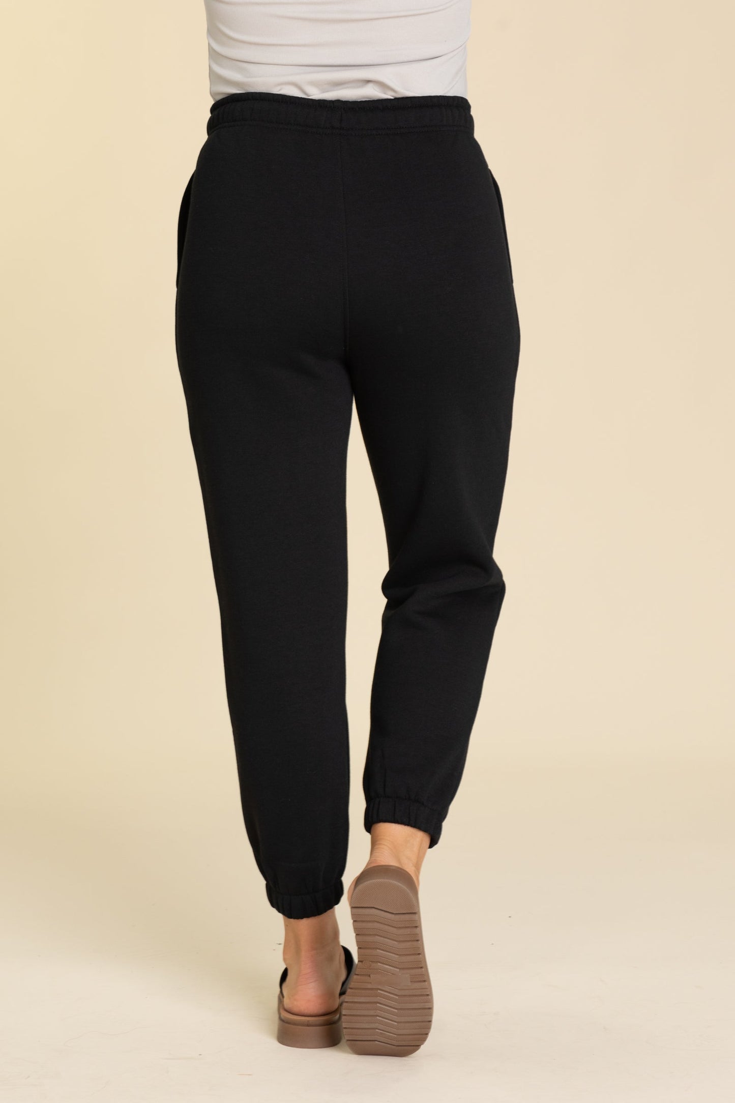 Fleece Drawstring Pants