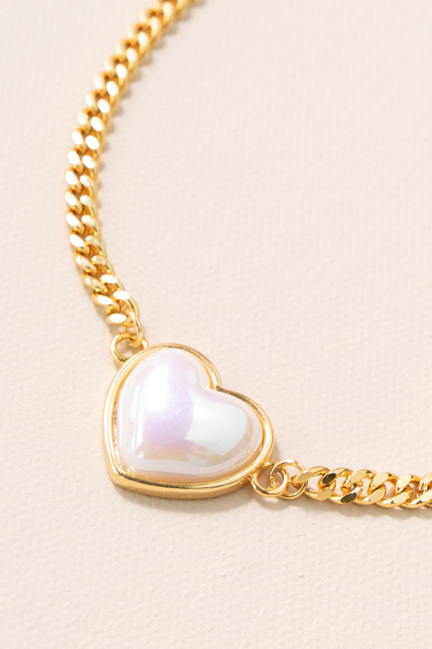 Pearl Heart Necklace