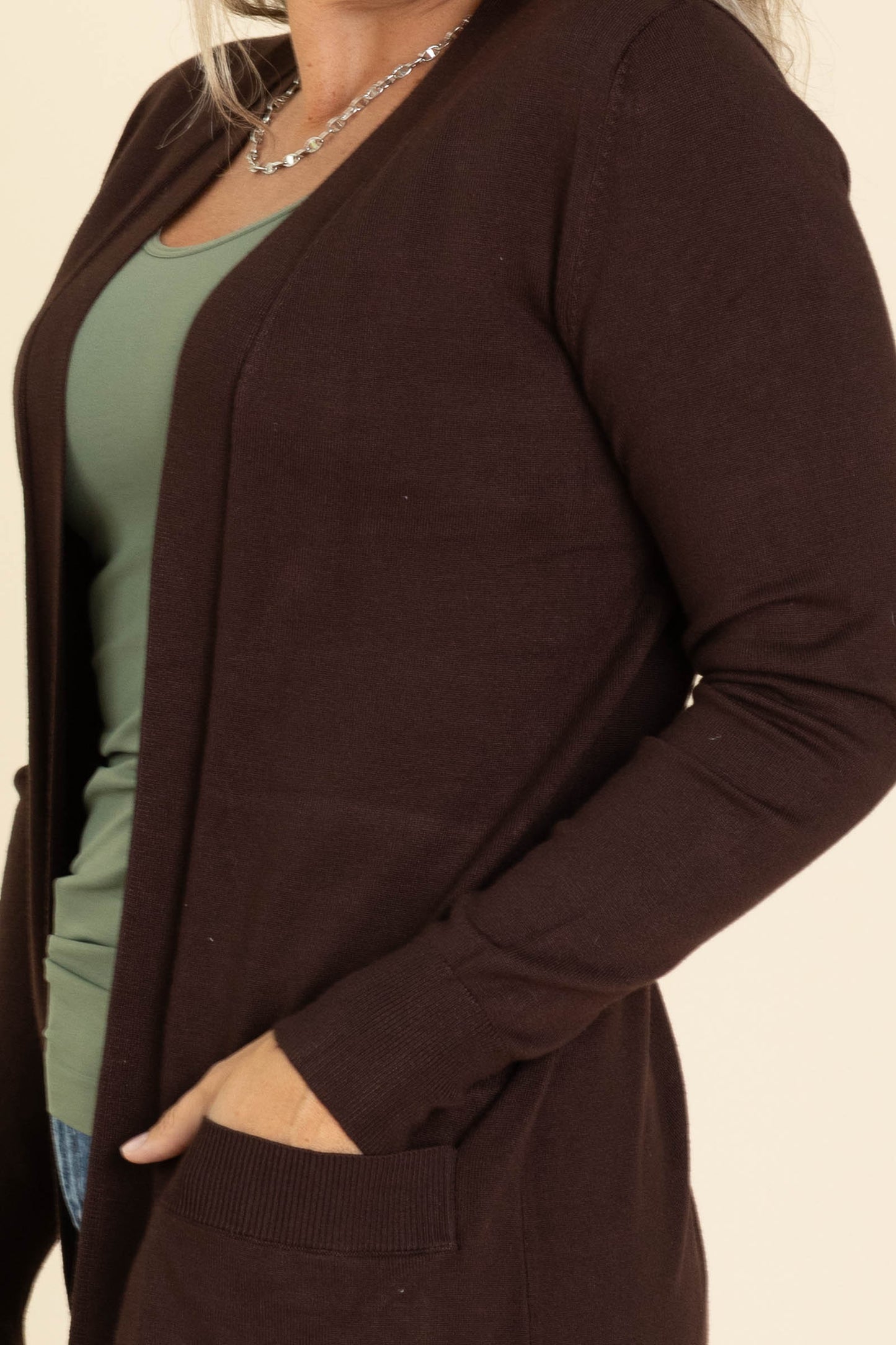 Lightweight Mid Length Cardigan