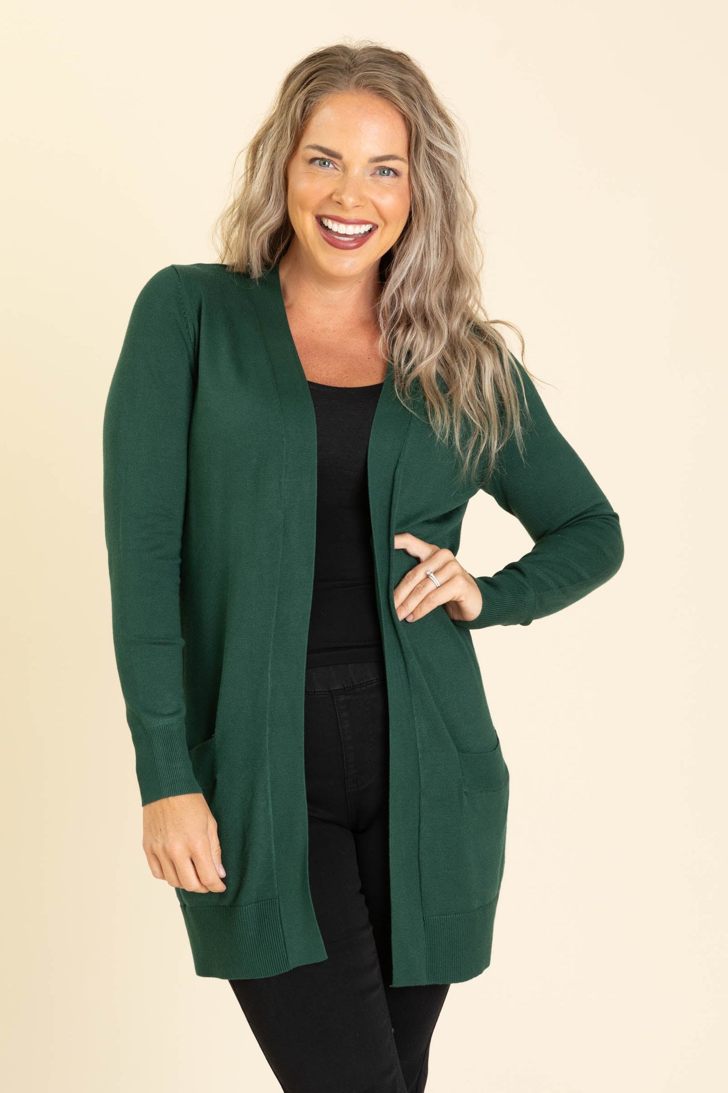 Lightweight Mid Length Cardigan