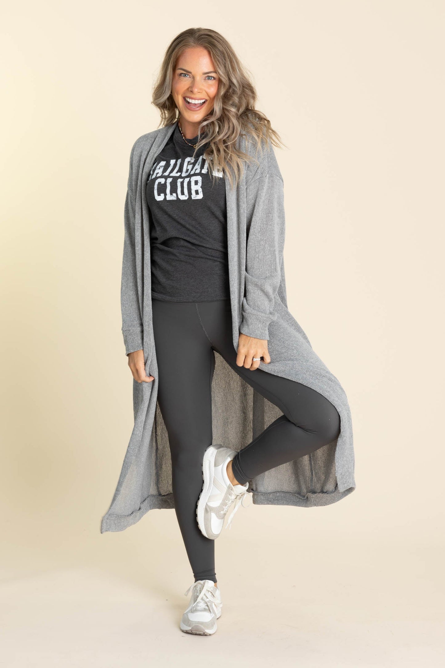 Knit Midi Length Cardigans