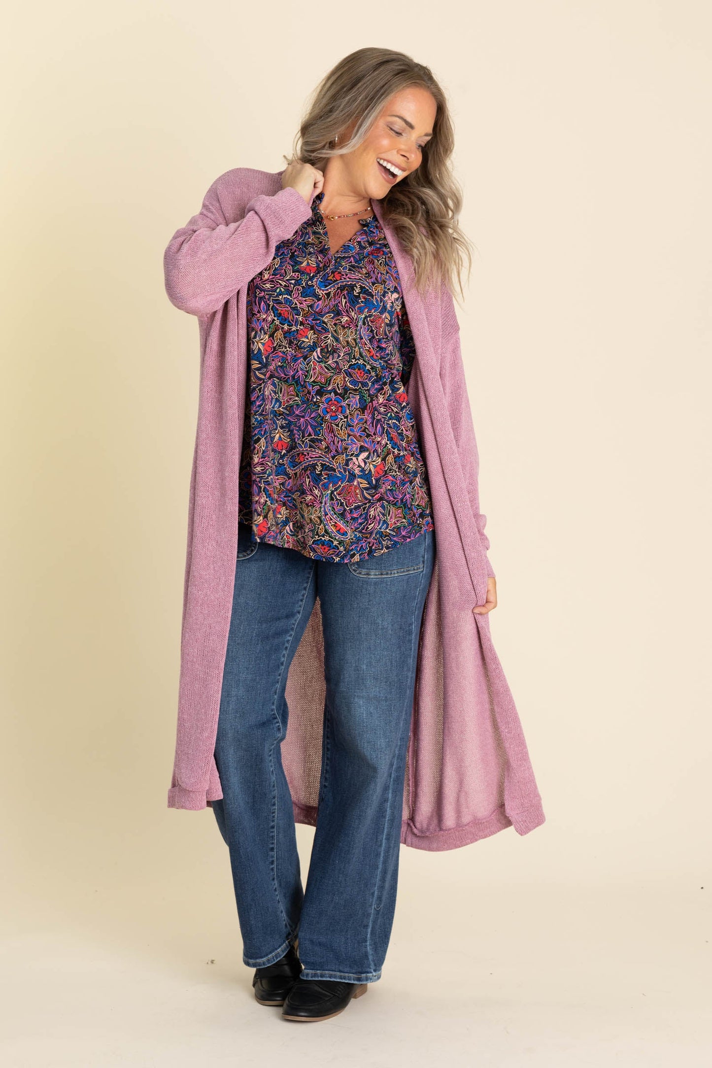 Knit Midi Length Cardigans