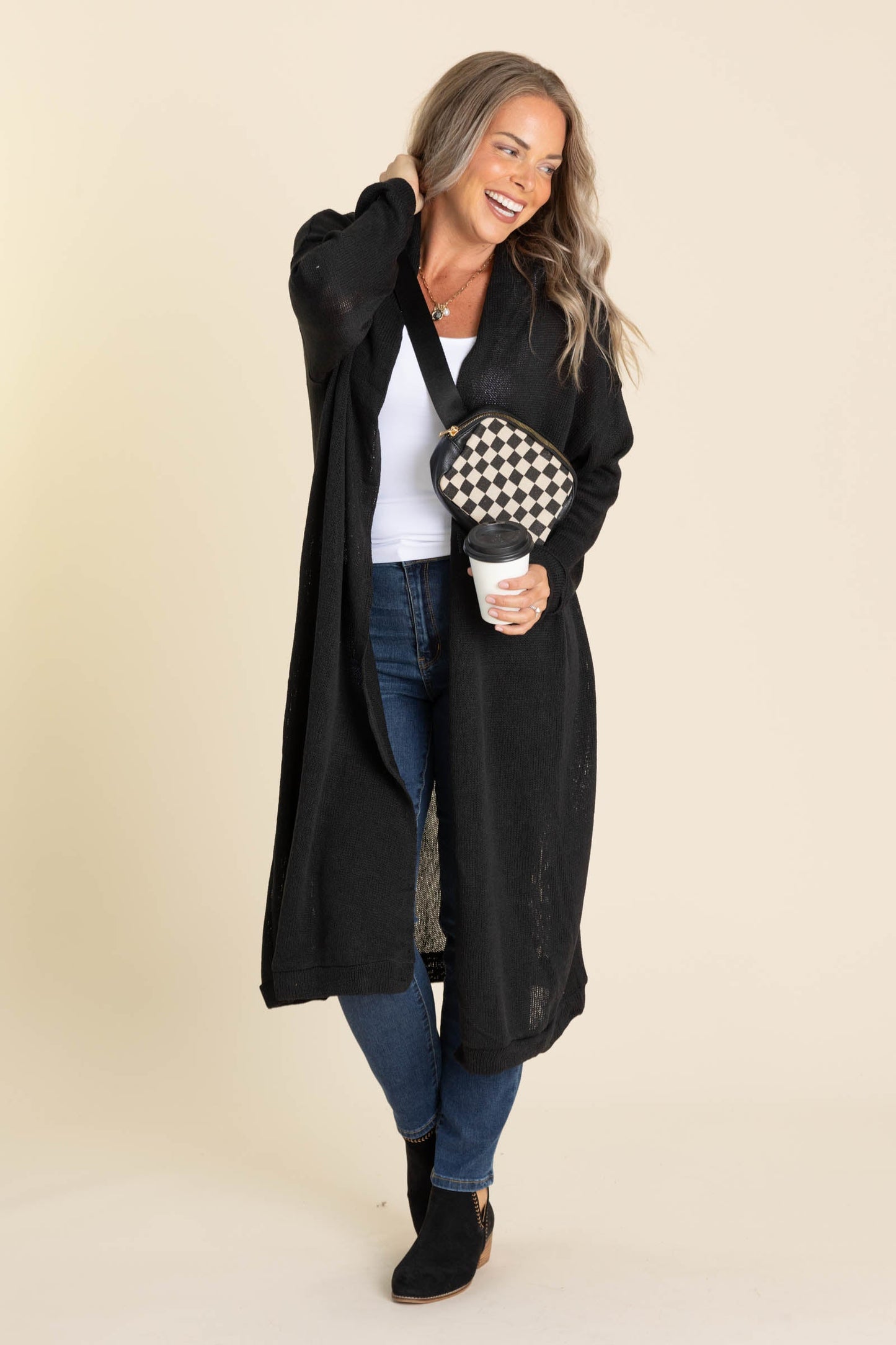 Knit Midi Length Cardigans