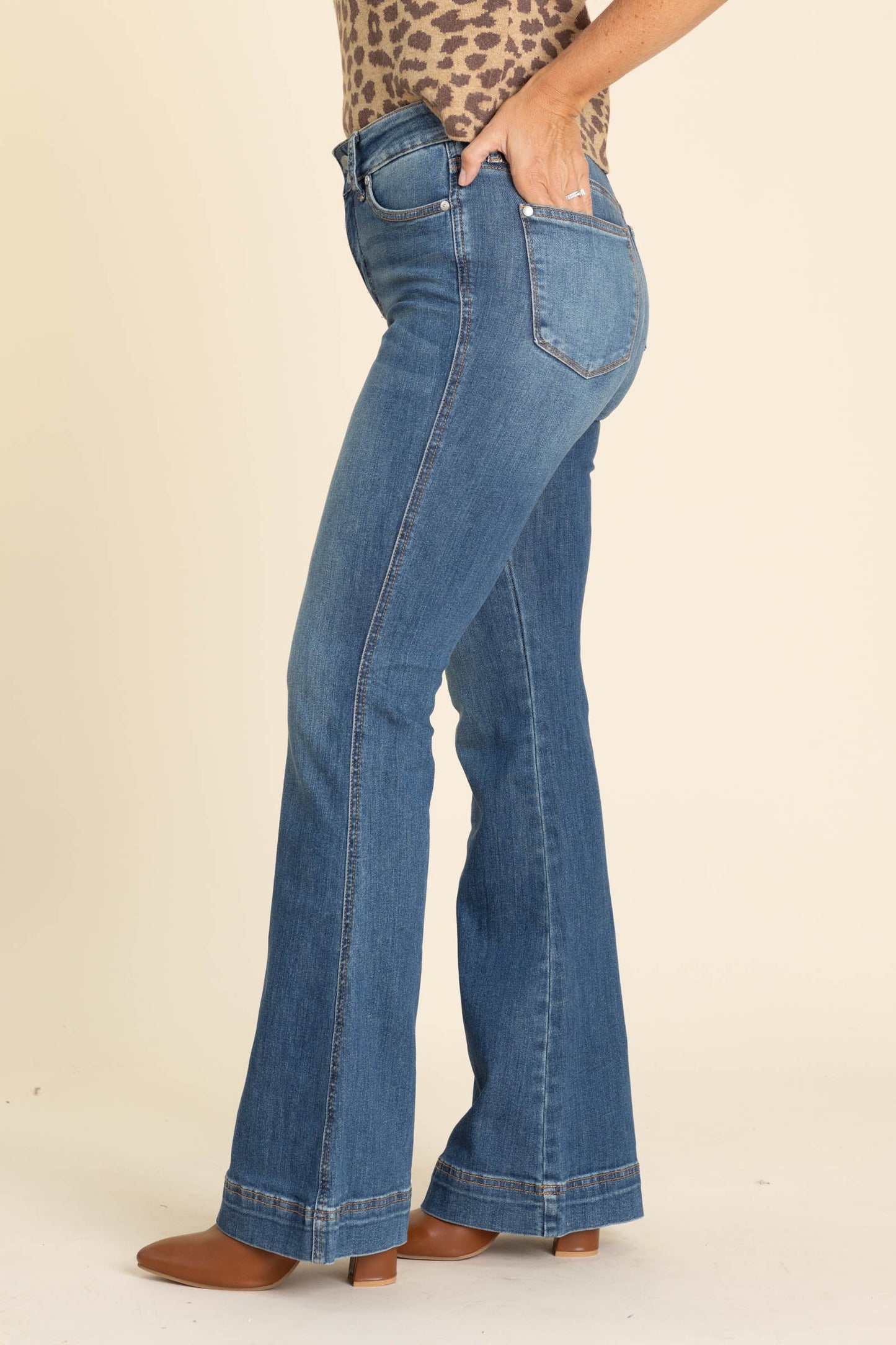 Judy Blue Tummy Control Reg & Petite Jeans