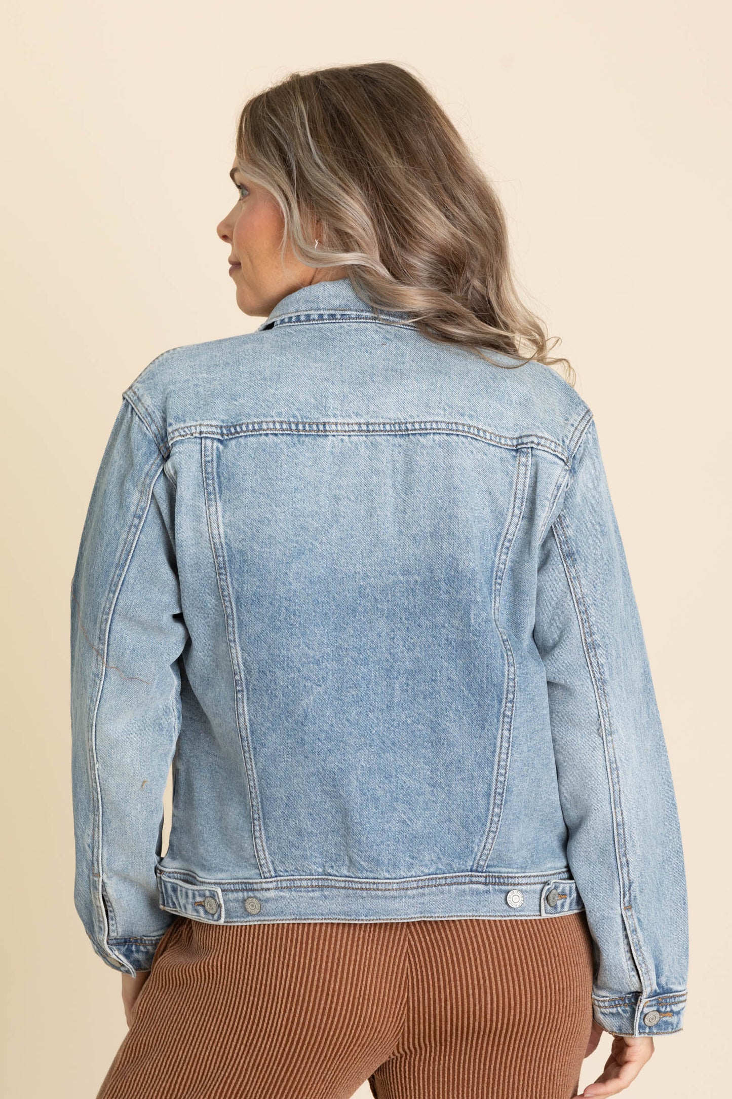 Judy Blue Boyfriend Rigid Magic Denim Jacket